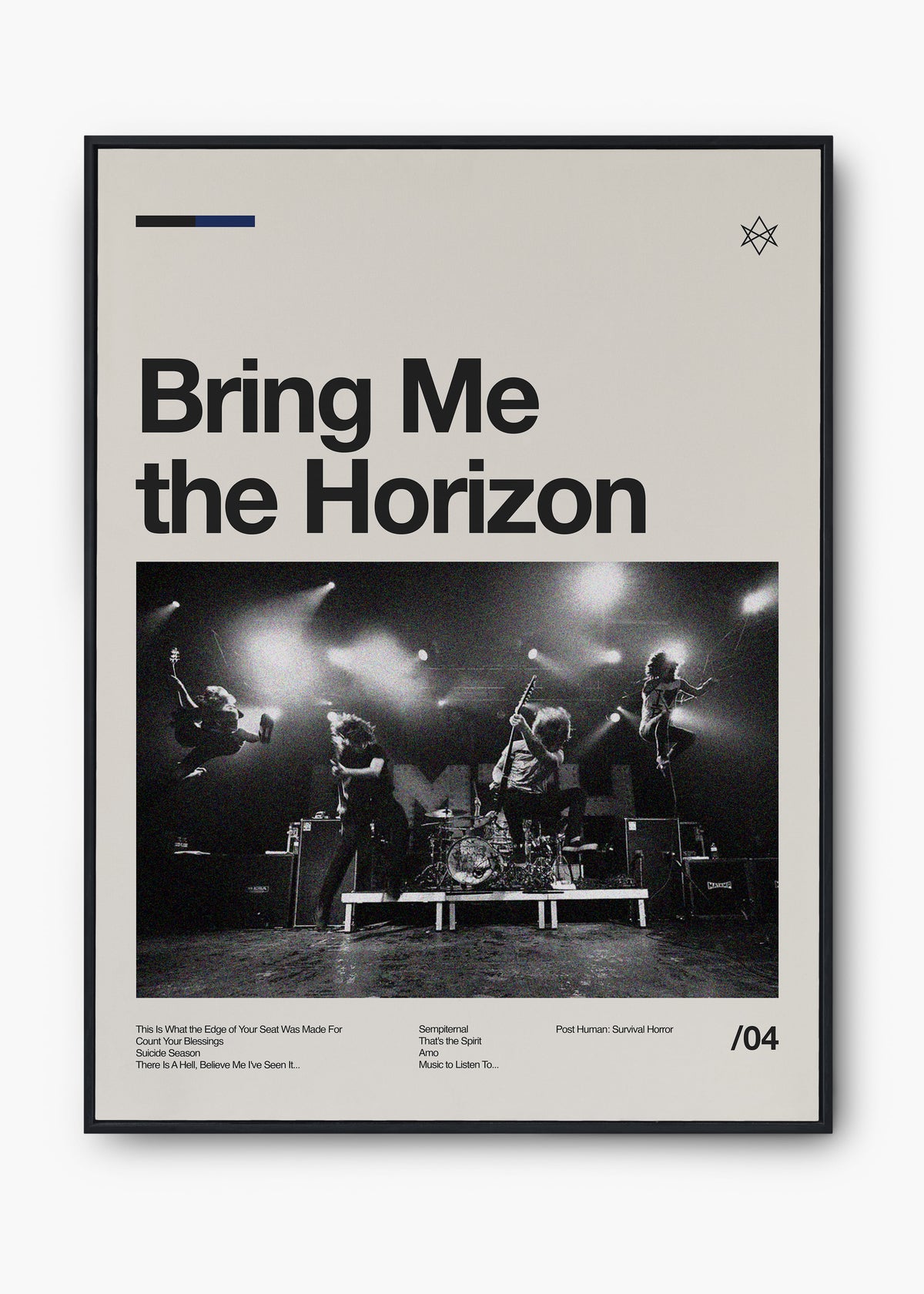 Quadro Bring Me The Horizon Banda