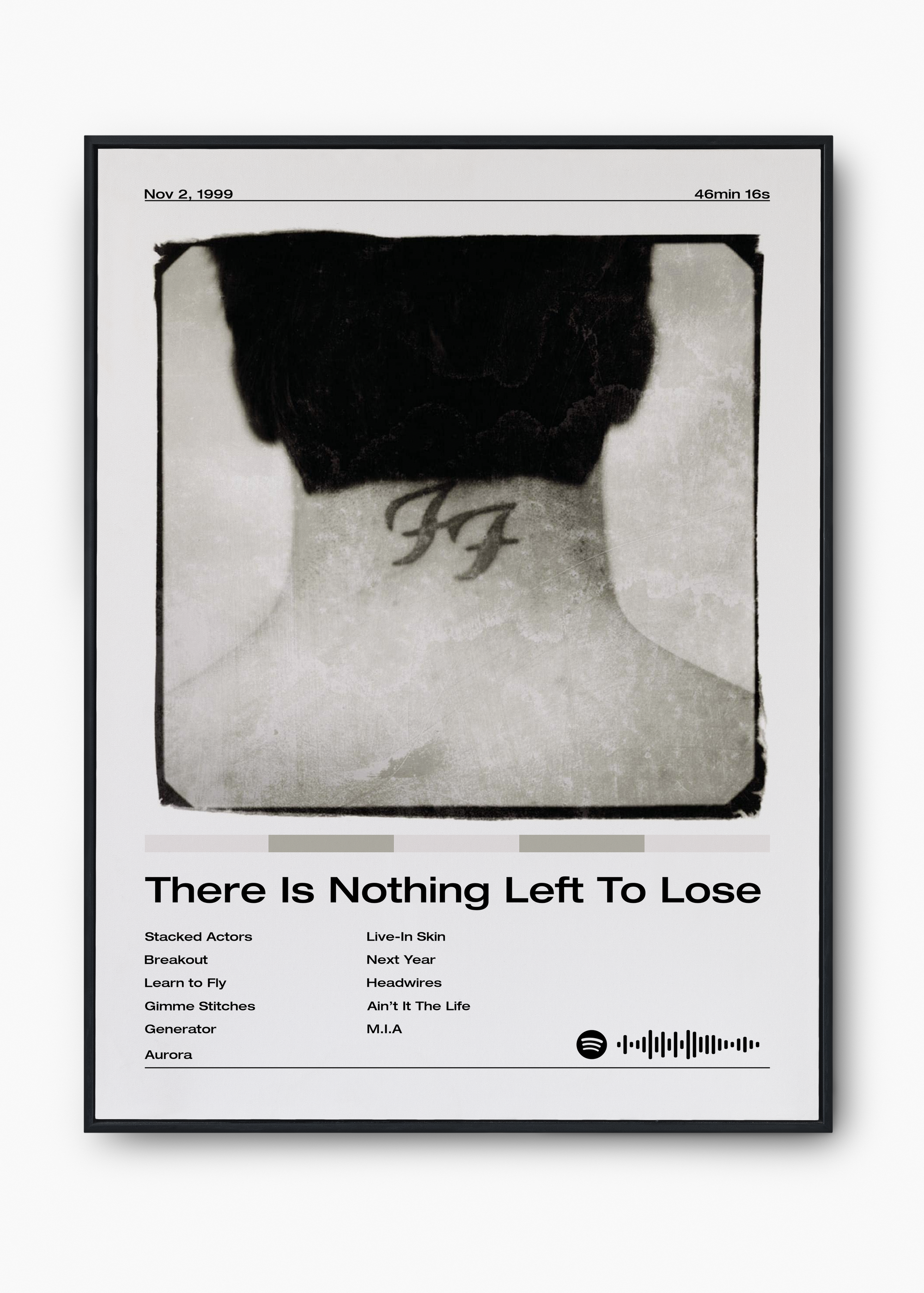 Quadro Foo Fighters There Is Nothing Left to Lose - 1