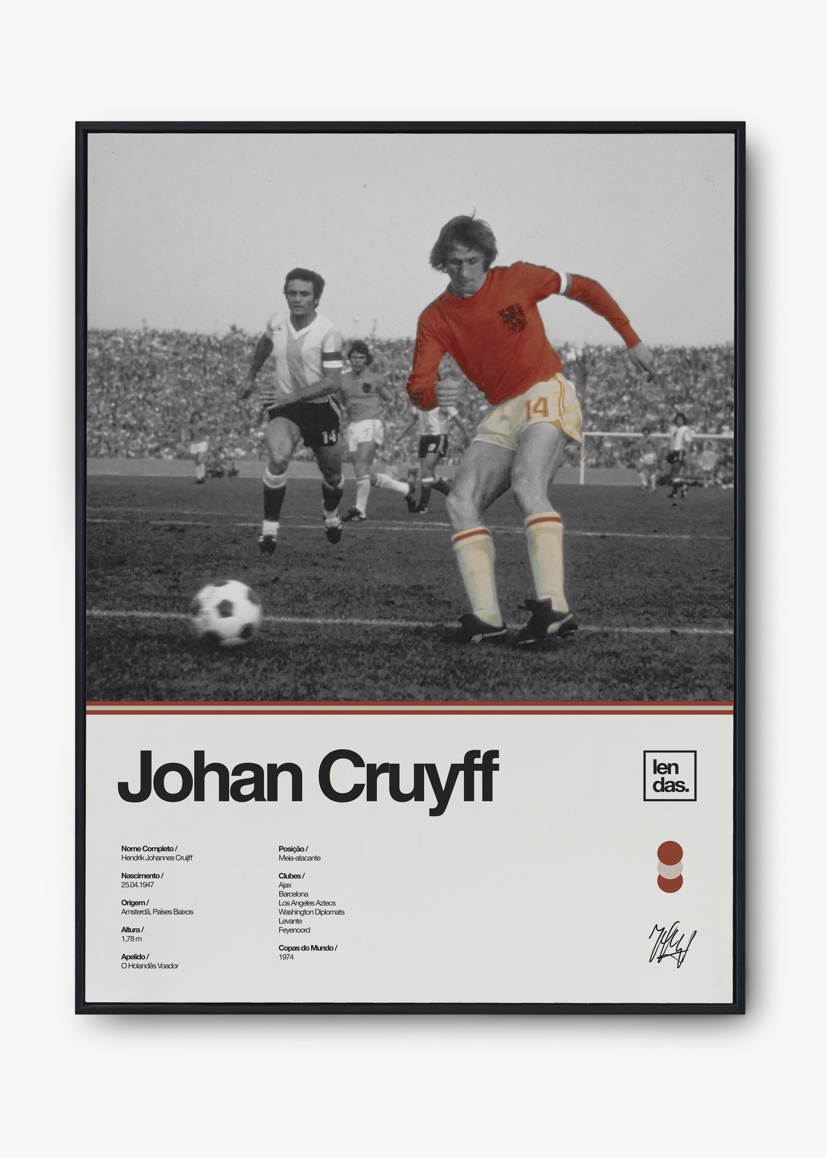 Quadro Johan Cruyff