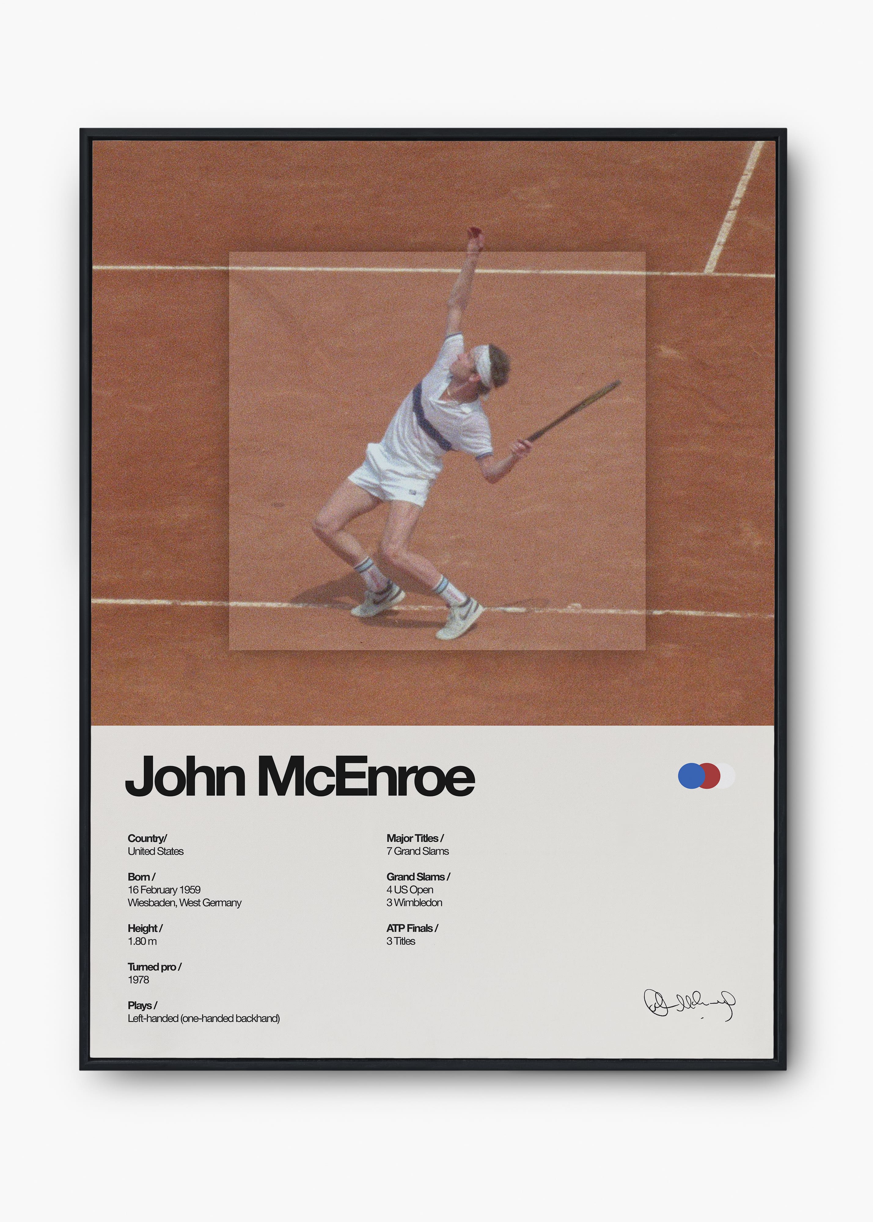 Quadro John Mcenroe