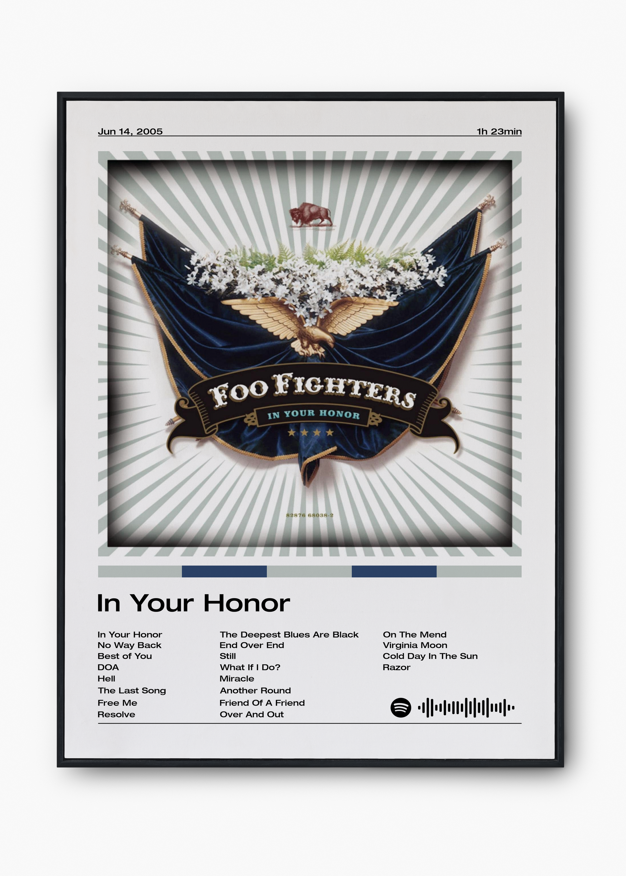 Quadro Foo Fighters In Your Honor - 1