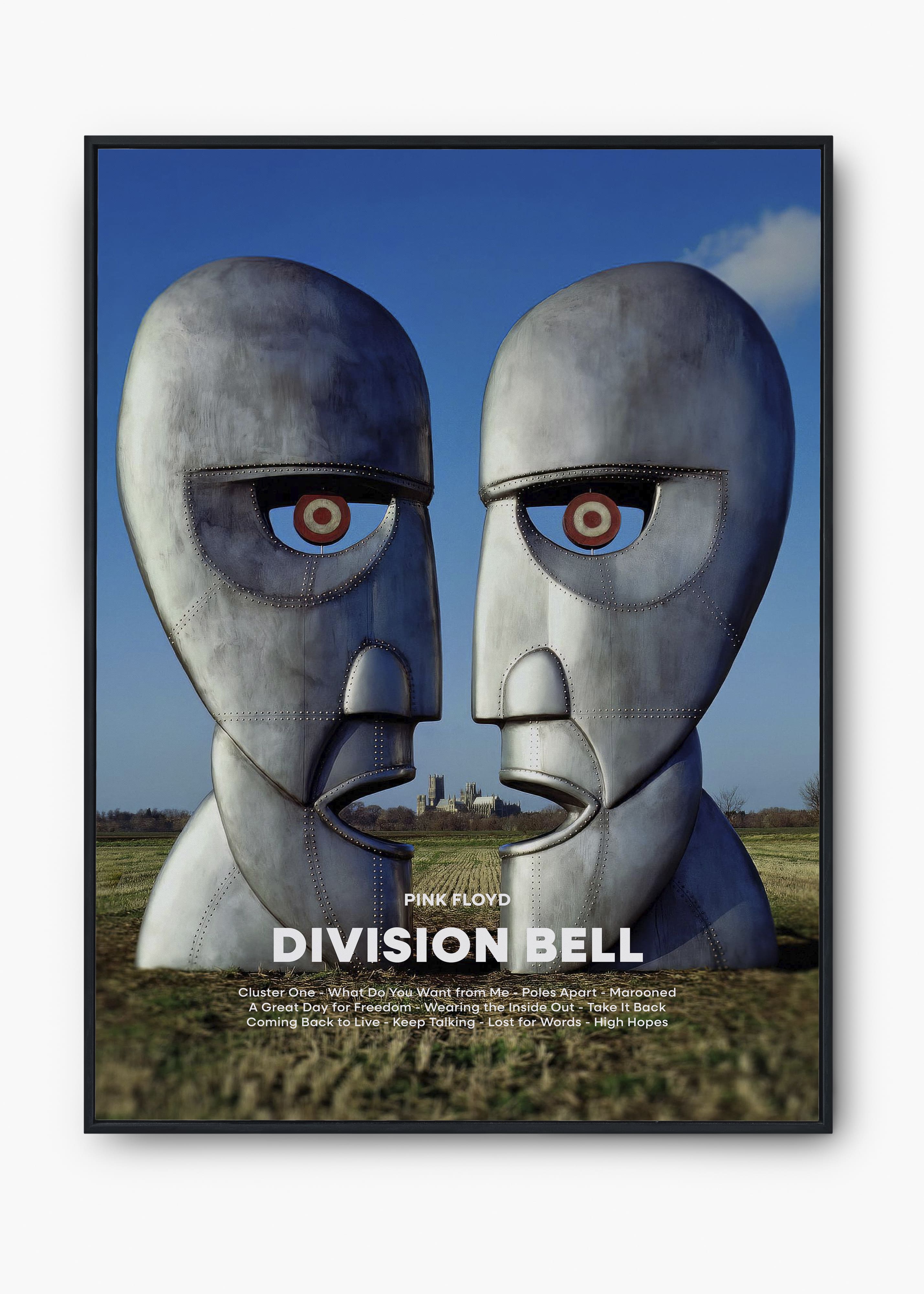 Quadro Pink Floyd Division Bell Capa