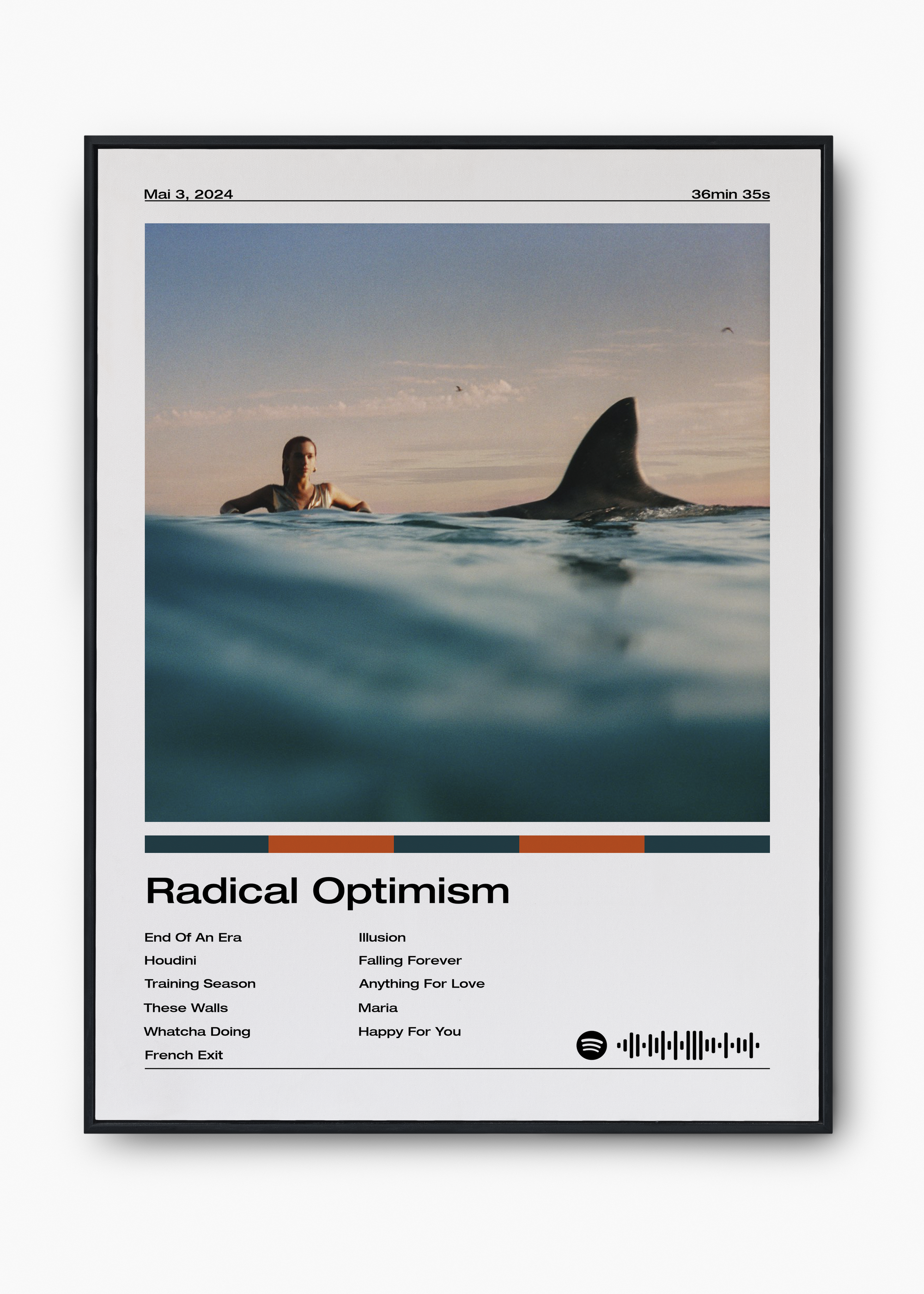 Quadro Dua Lipa Radical Optimism - 1