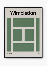 Quadro Tênis Wimbledon