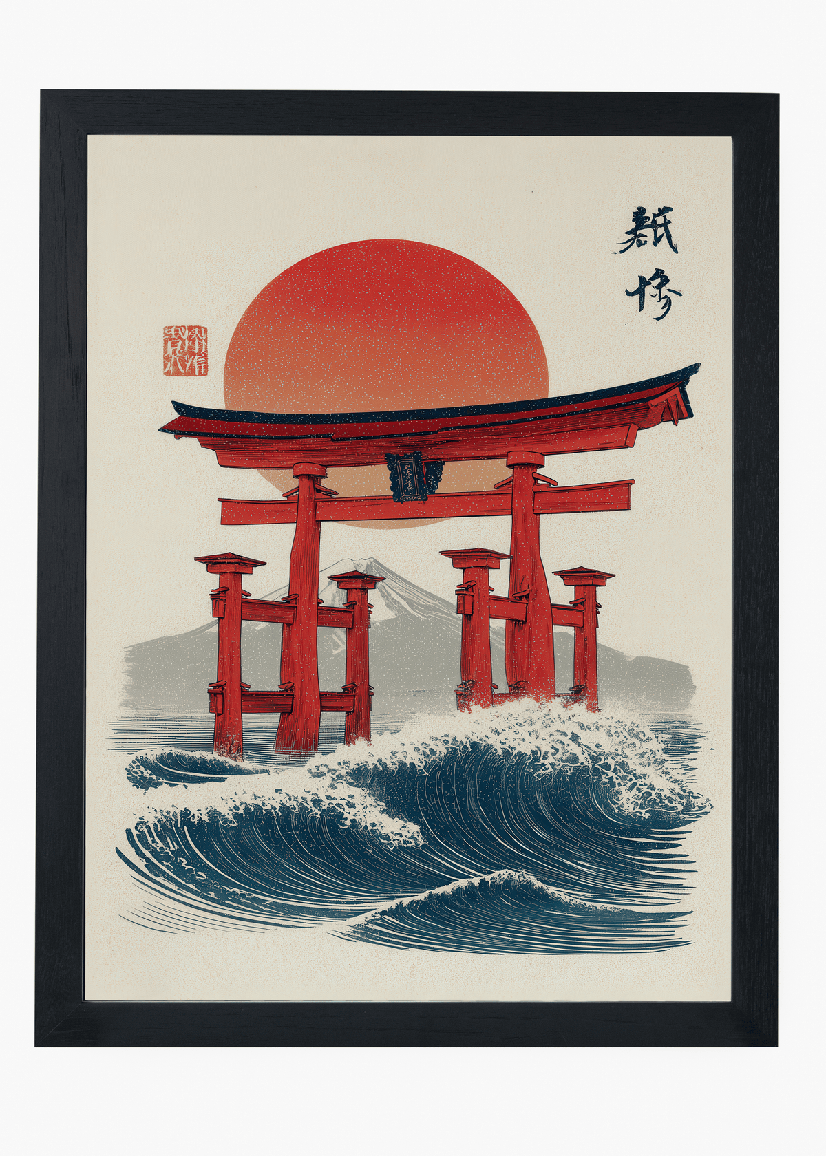 Quadro Japonês Torii Gate