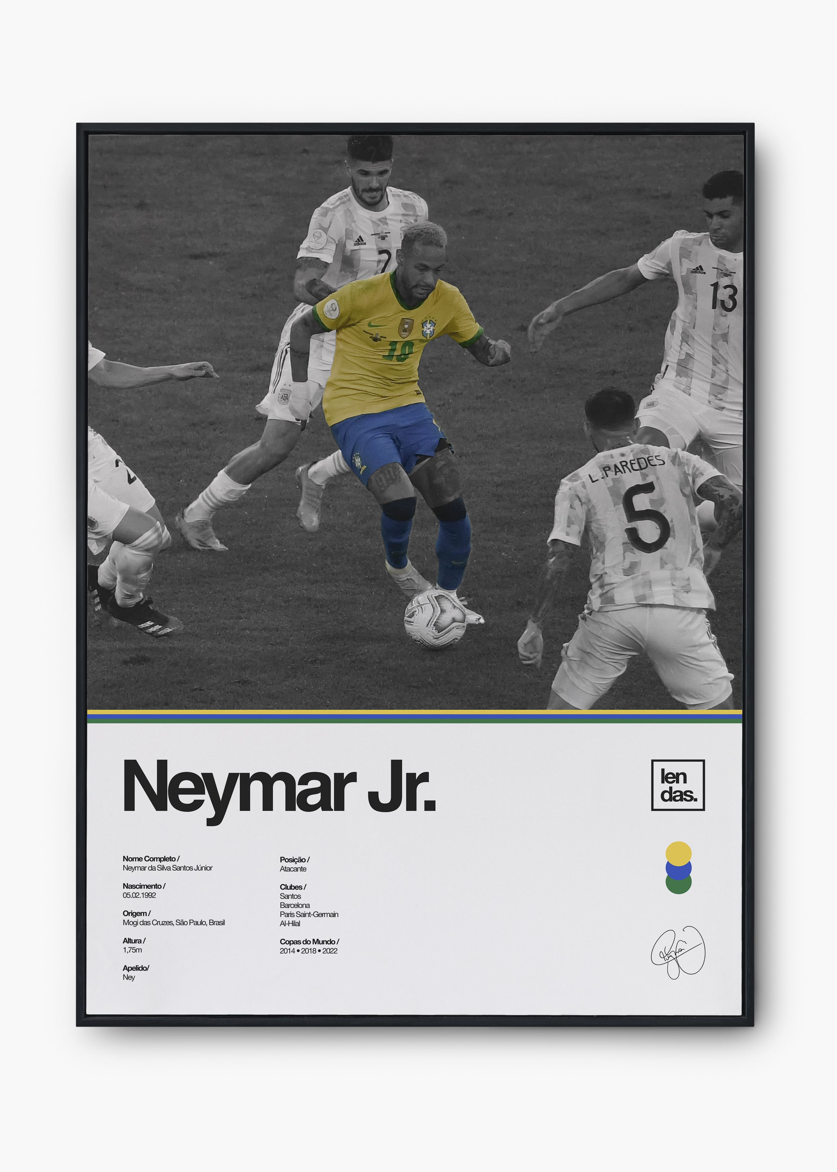 Quadro Neymar Jr