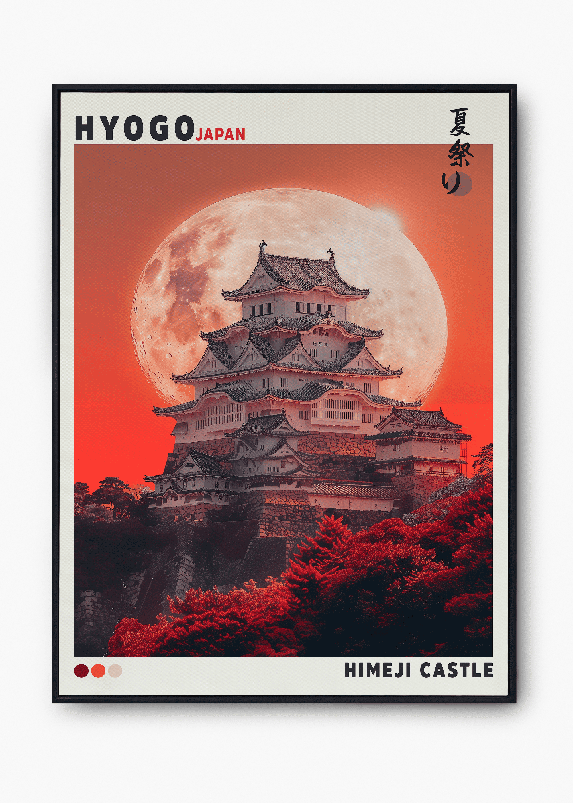 Quadro Japones Castle - 1