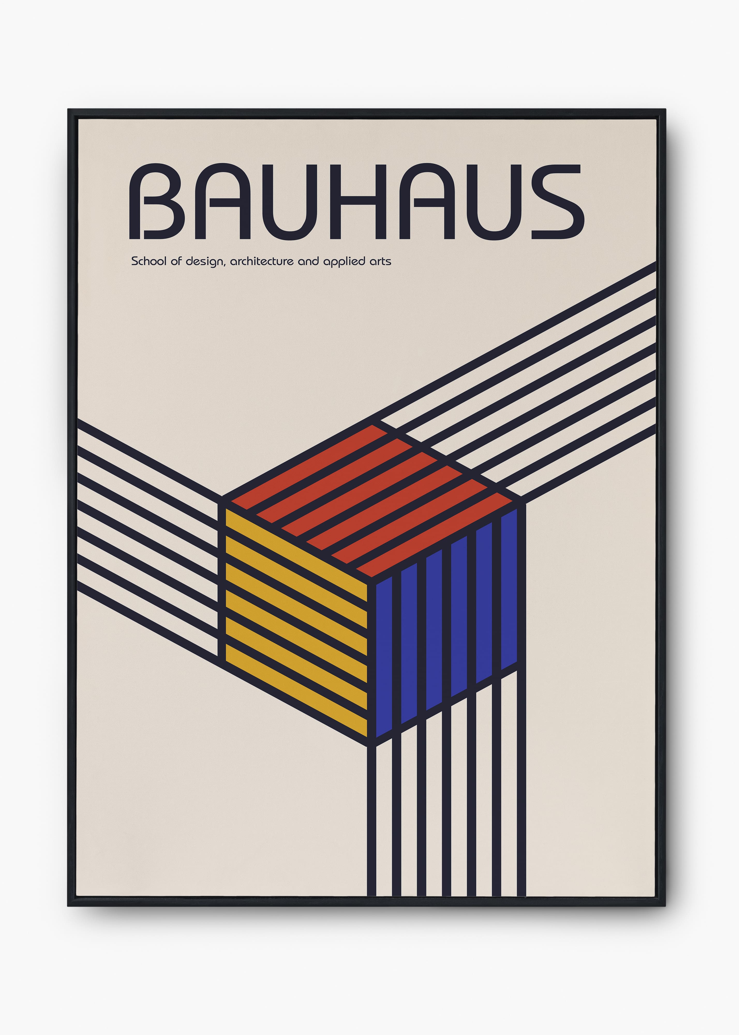 Quadro Bauhaus Geometryline