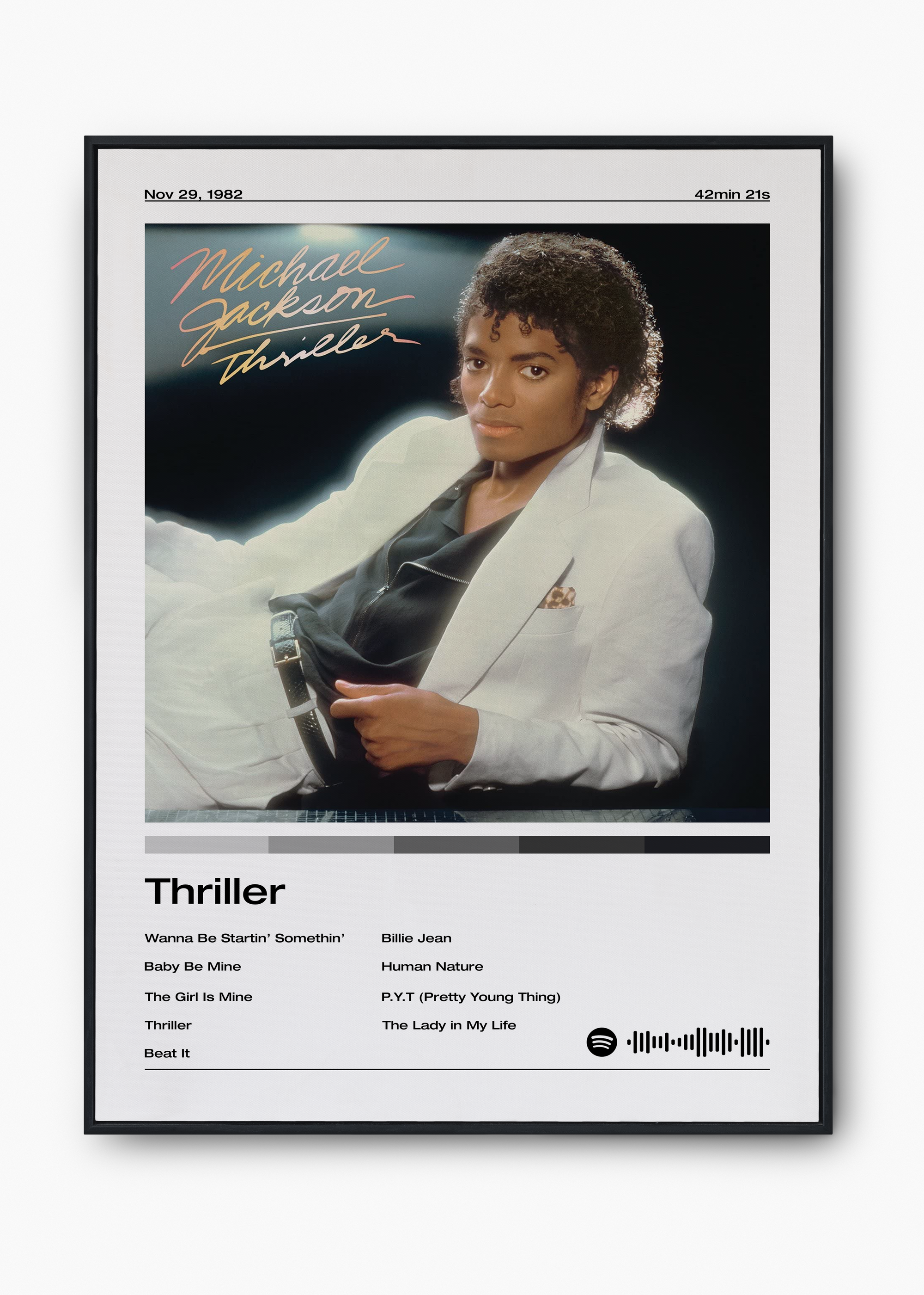 Quadro  Michael Jackson Thriller - 1