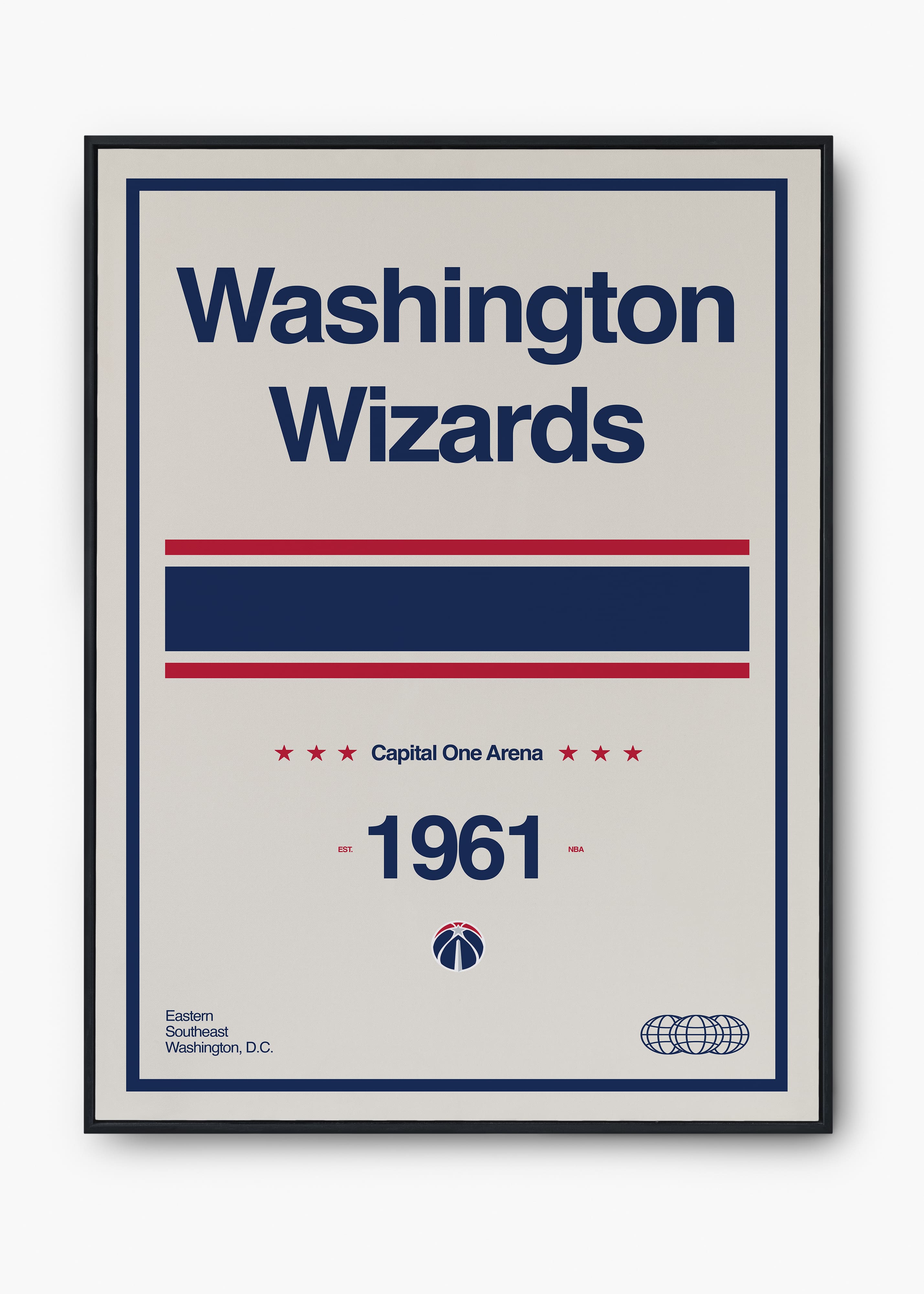 Quadro NBA Washington Wizards