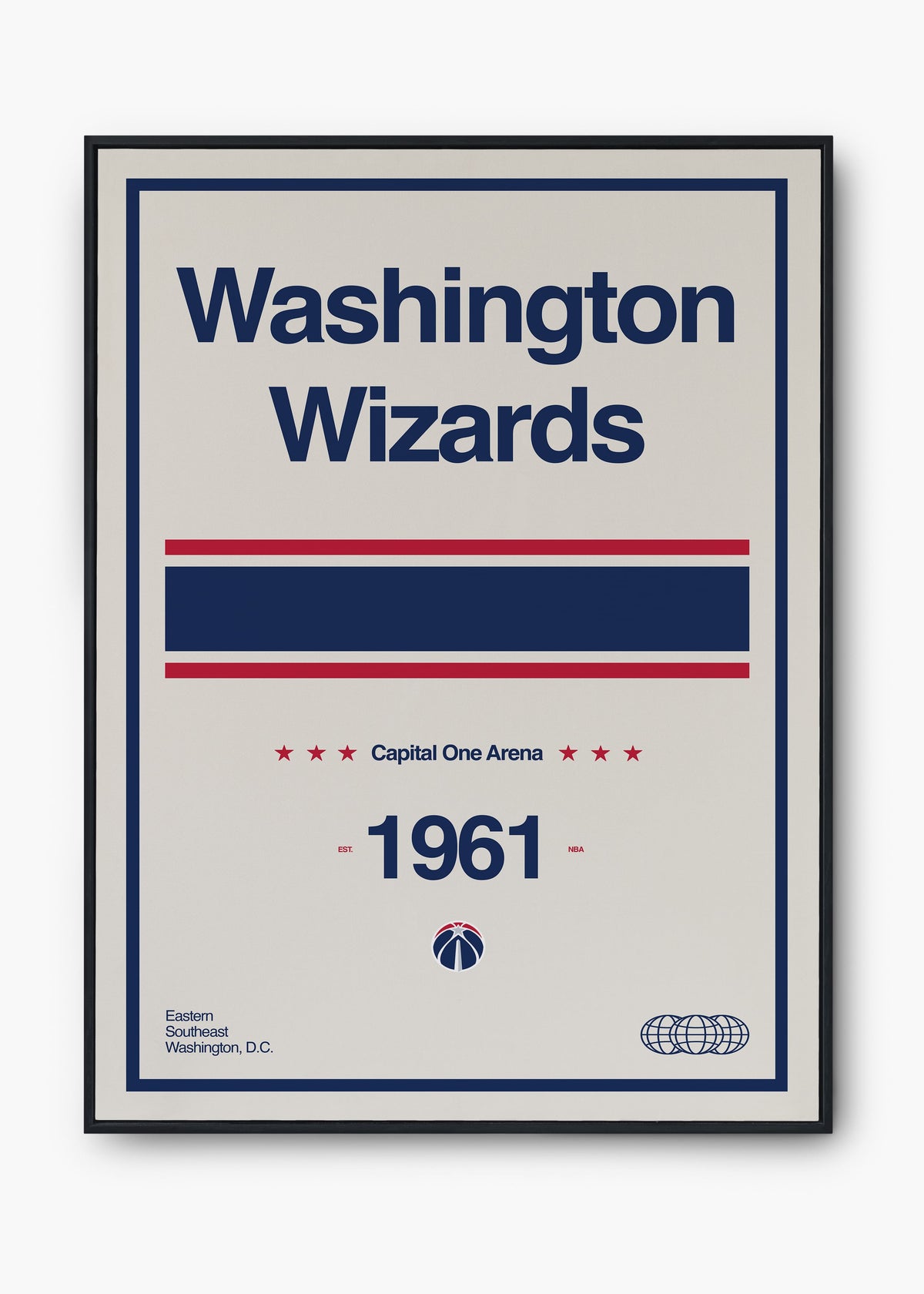 Quadro NBA Washington Wizards