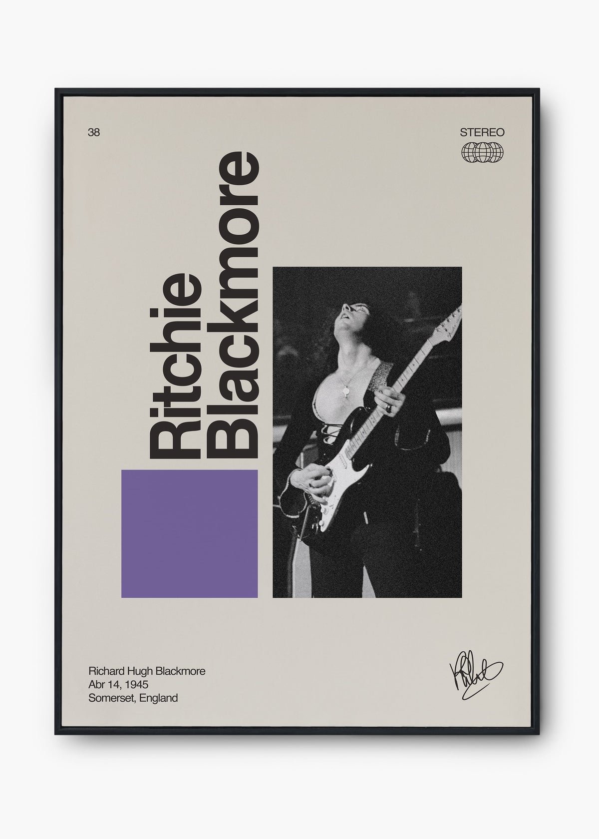 Quadro Signature Ritche Blackmore