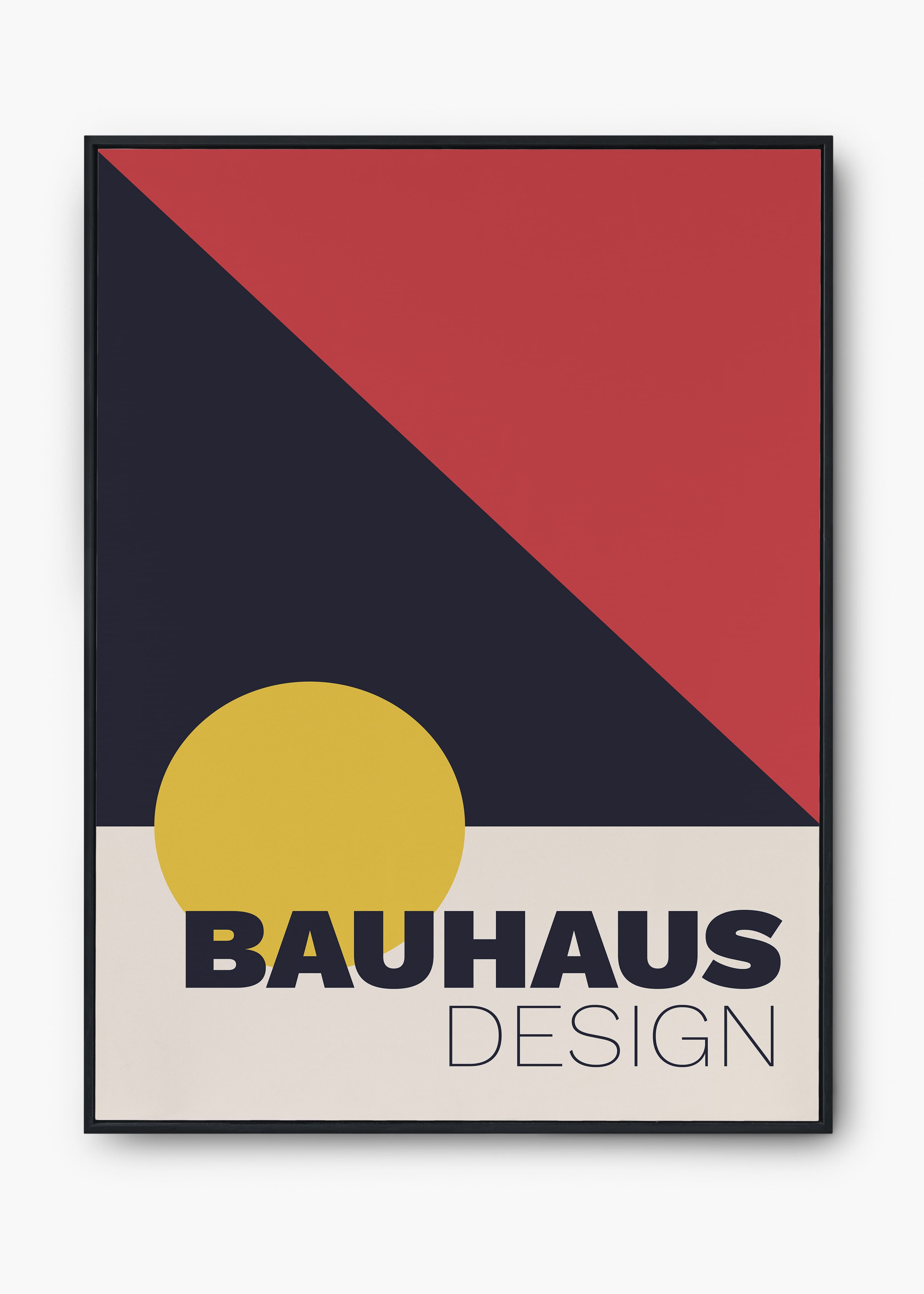 Quadro Bauhaus Prismatik