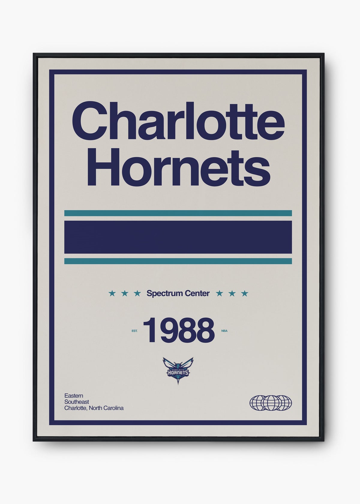 Quadro NBA Charlotte Hornets