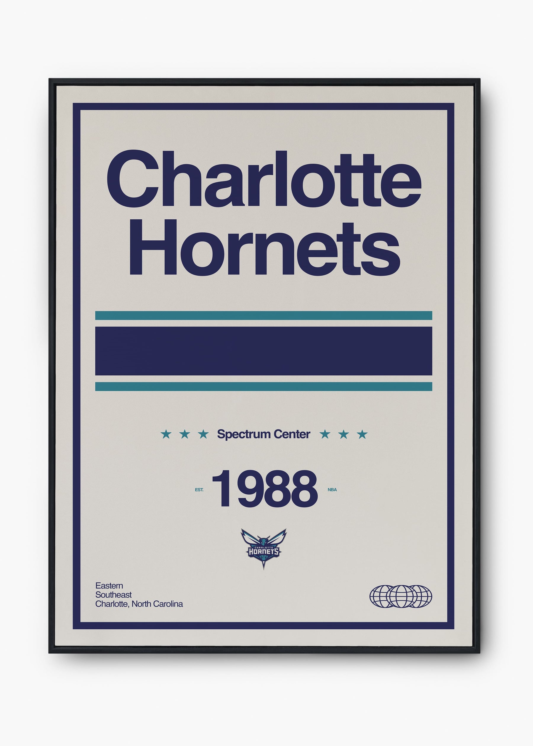 Quadro NBA Charlotte Hornets