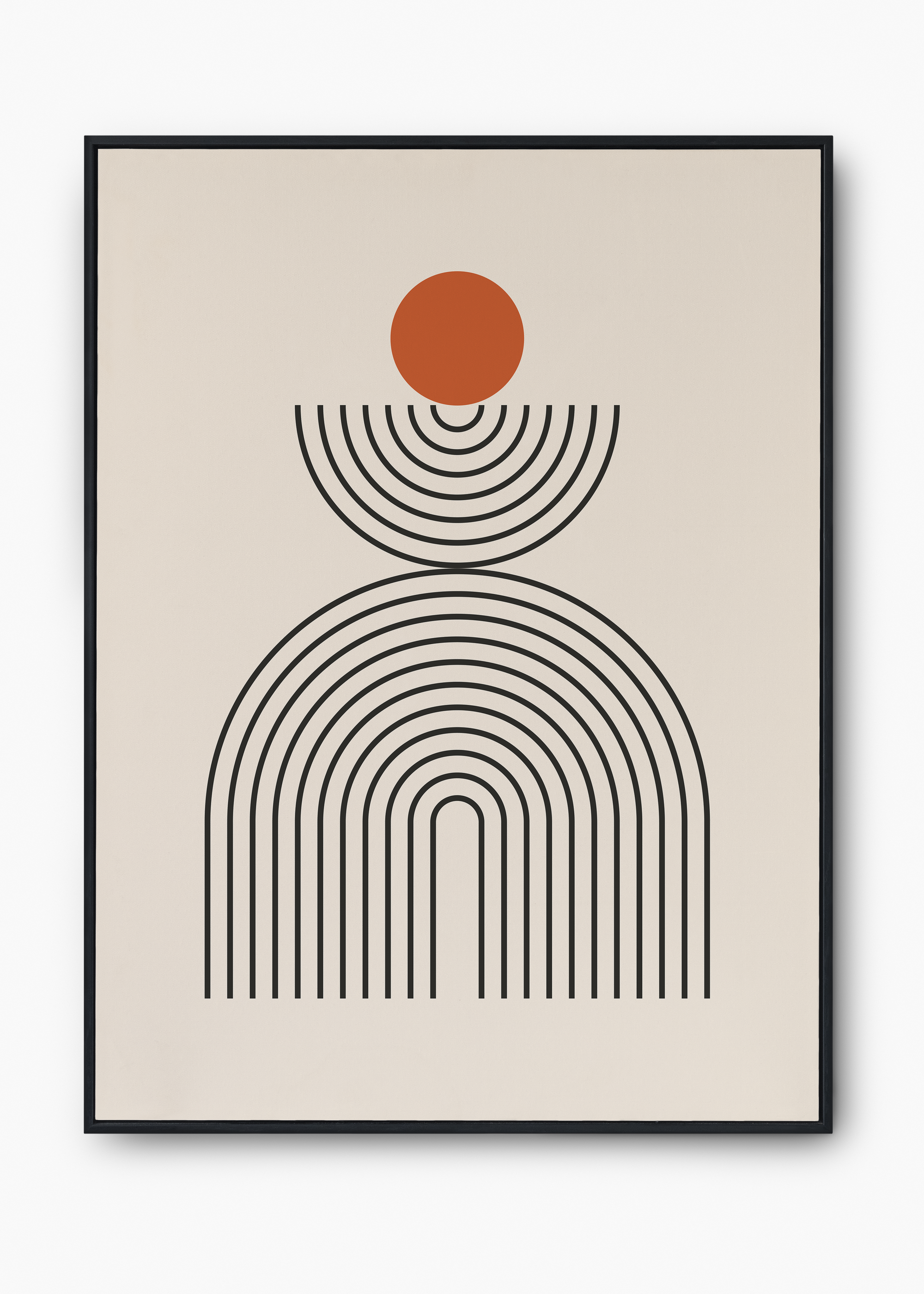 Quadro Bauhaus Abstract Harmony I - 1