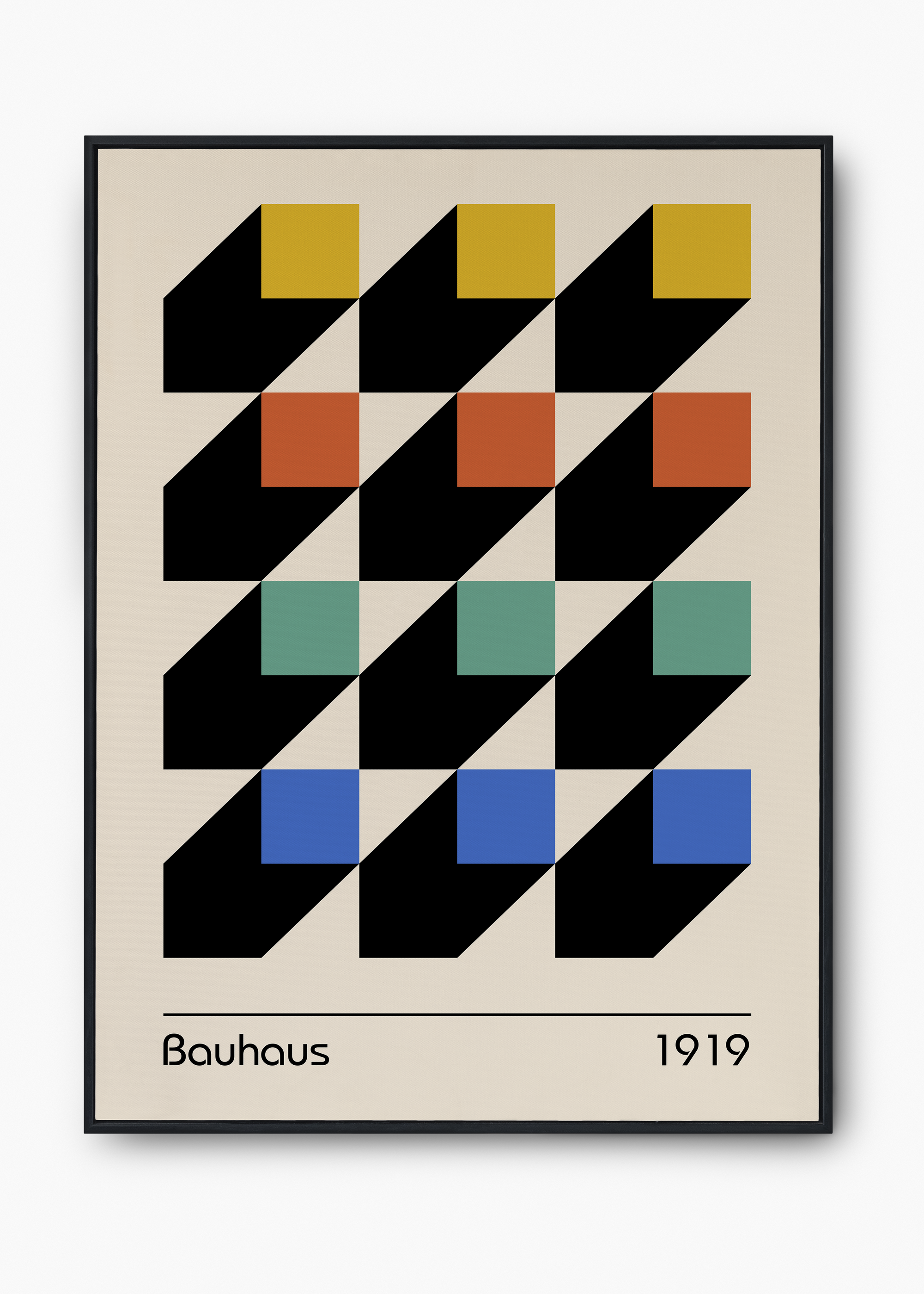 Quadro Bauhaus Blocks - 1