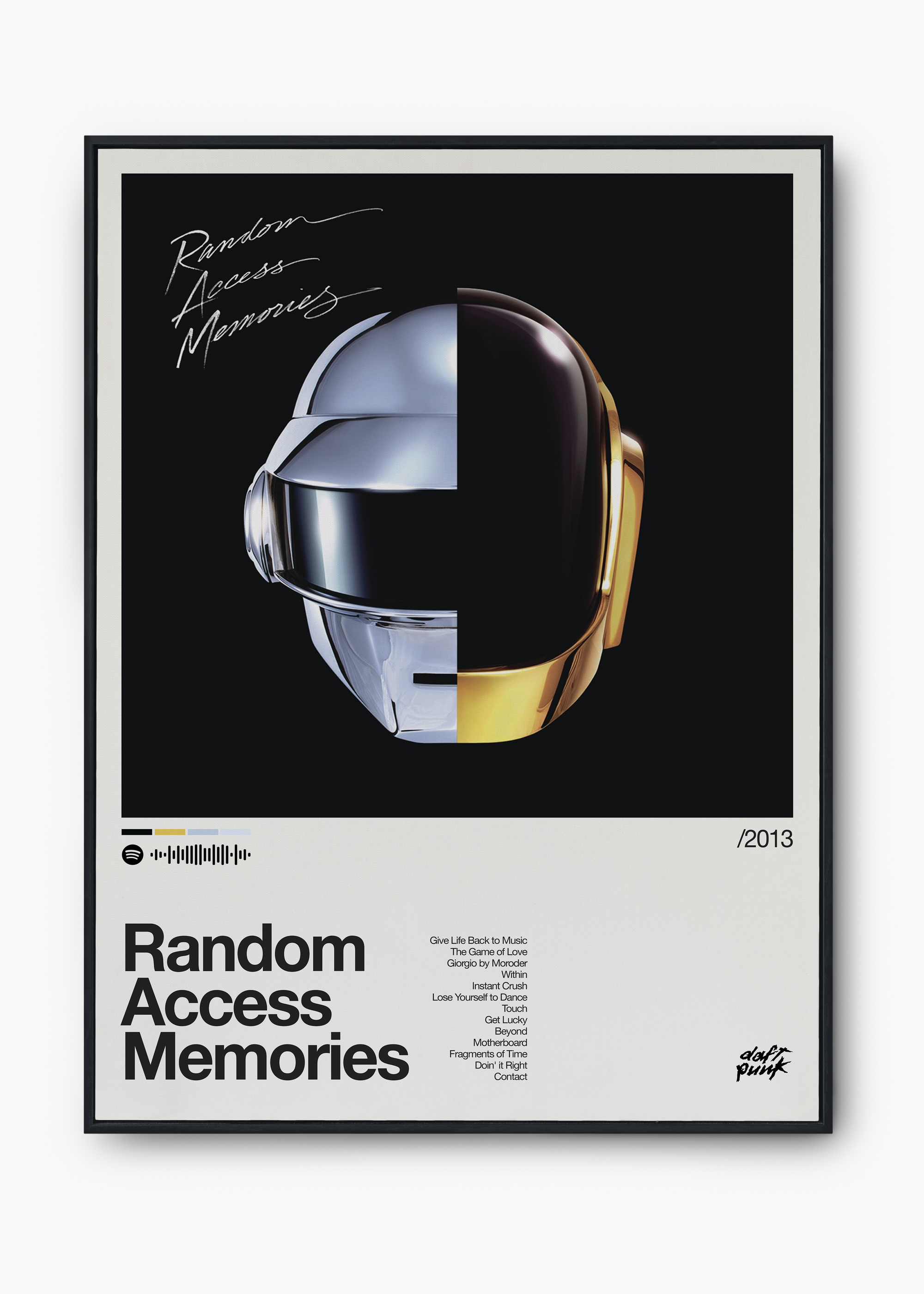 Quadro Daft Punk Random Access Memories II - 1