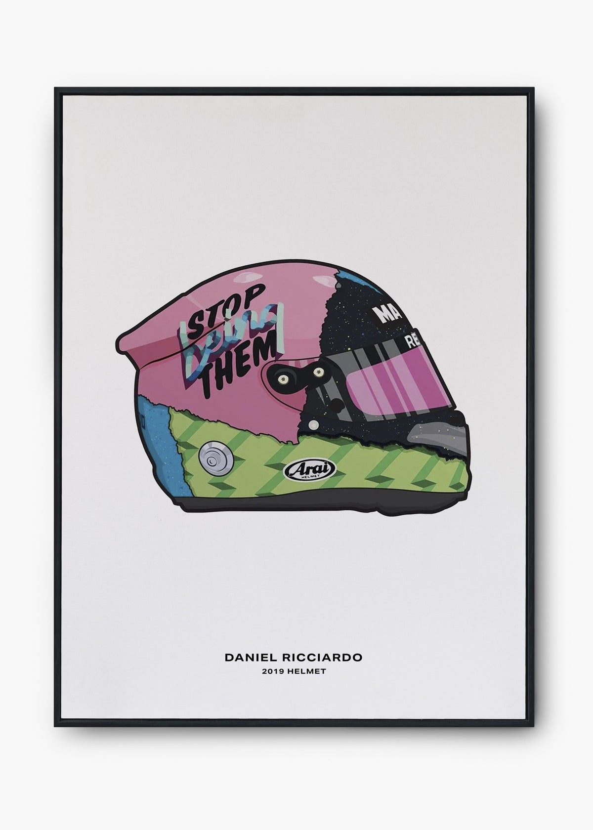 Quadro Daniel Ricciardo 2019