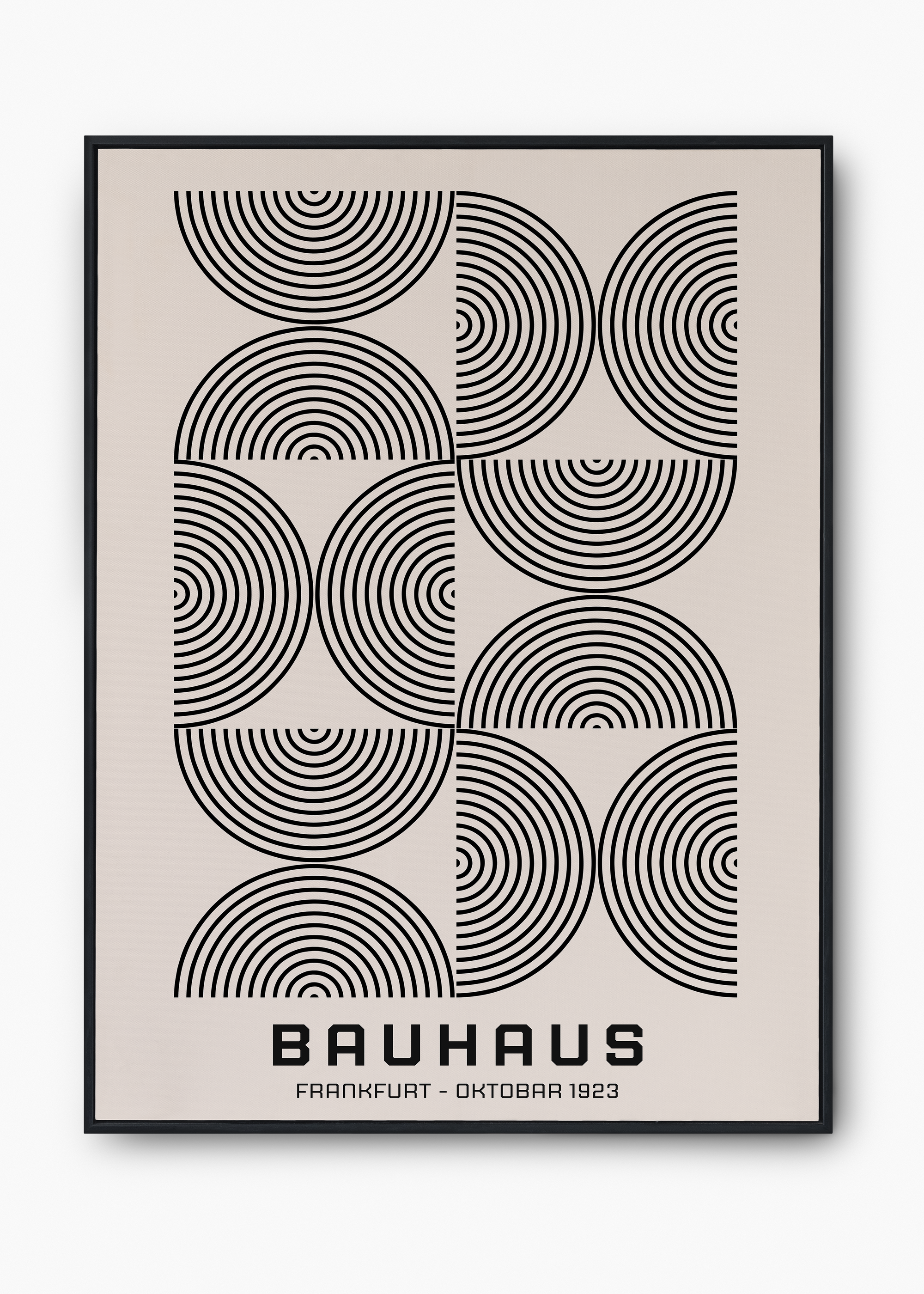 Quadro Bauhaus Monochrome - 1