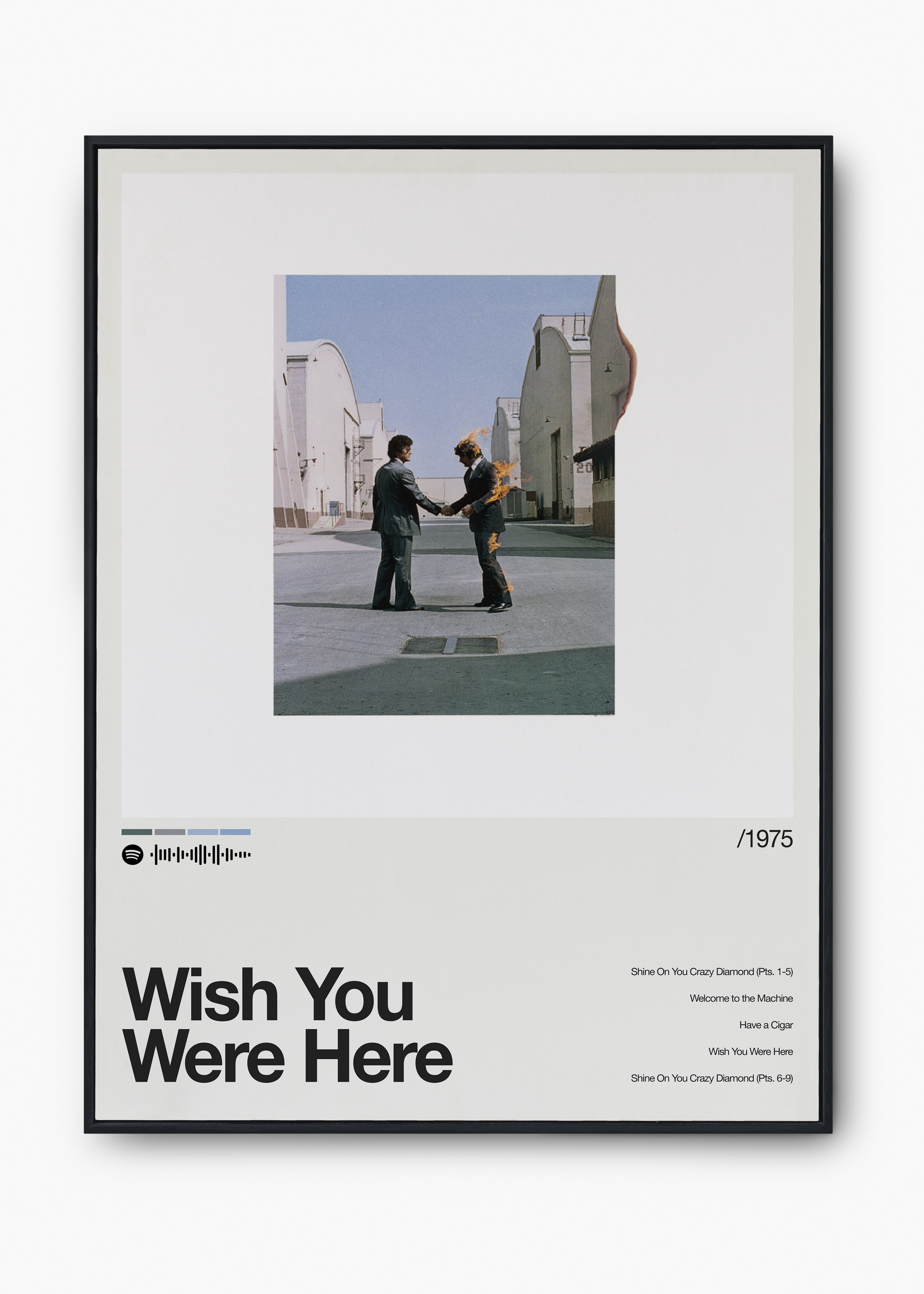 Quadro Pink Floyd Wish You Were Here II - 1