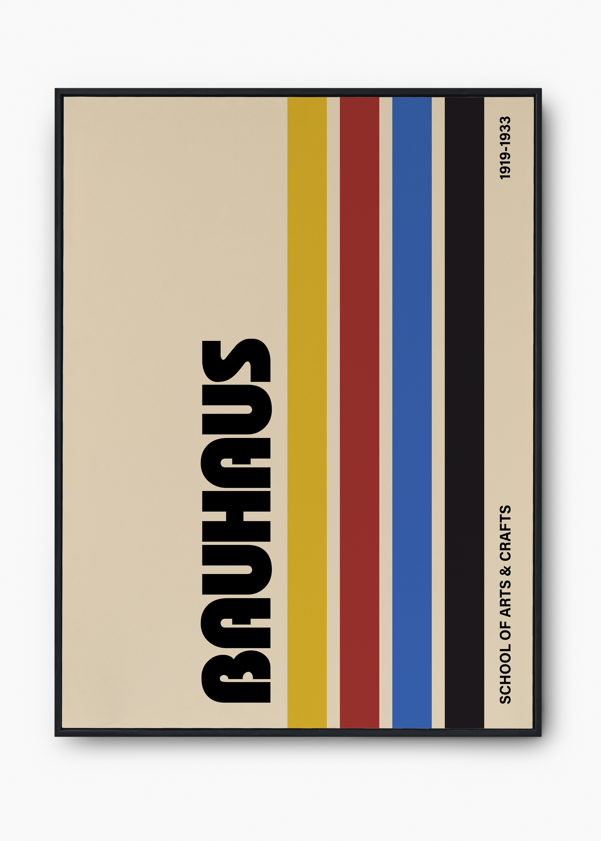 Quadro Bauhaus Primary Lines - 1