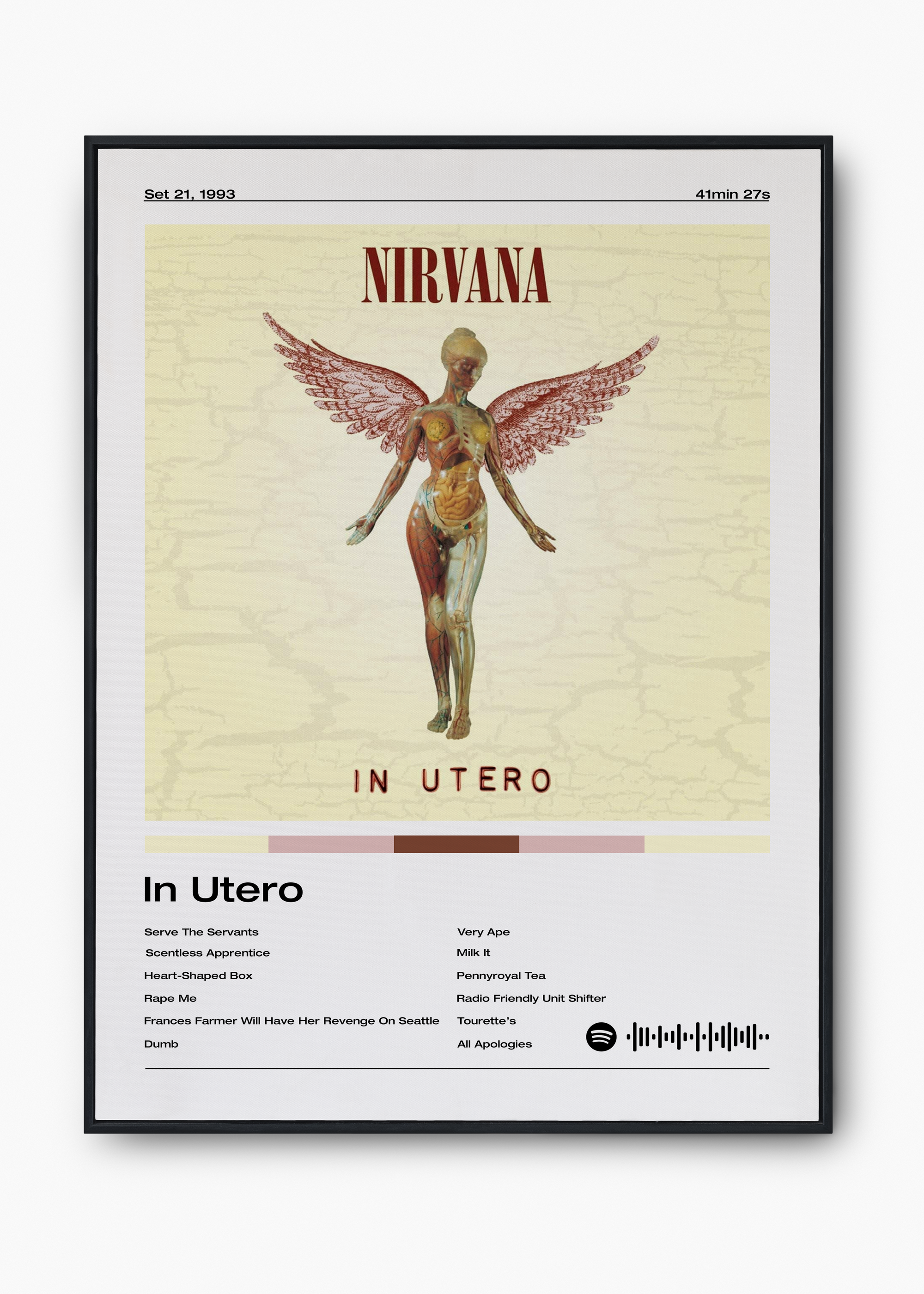 Quadro Nirvana In Utero - 1