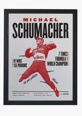 Quadro Michael Schumacher