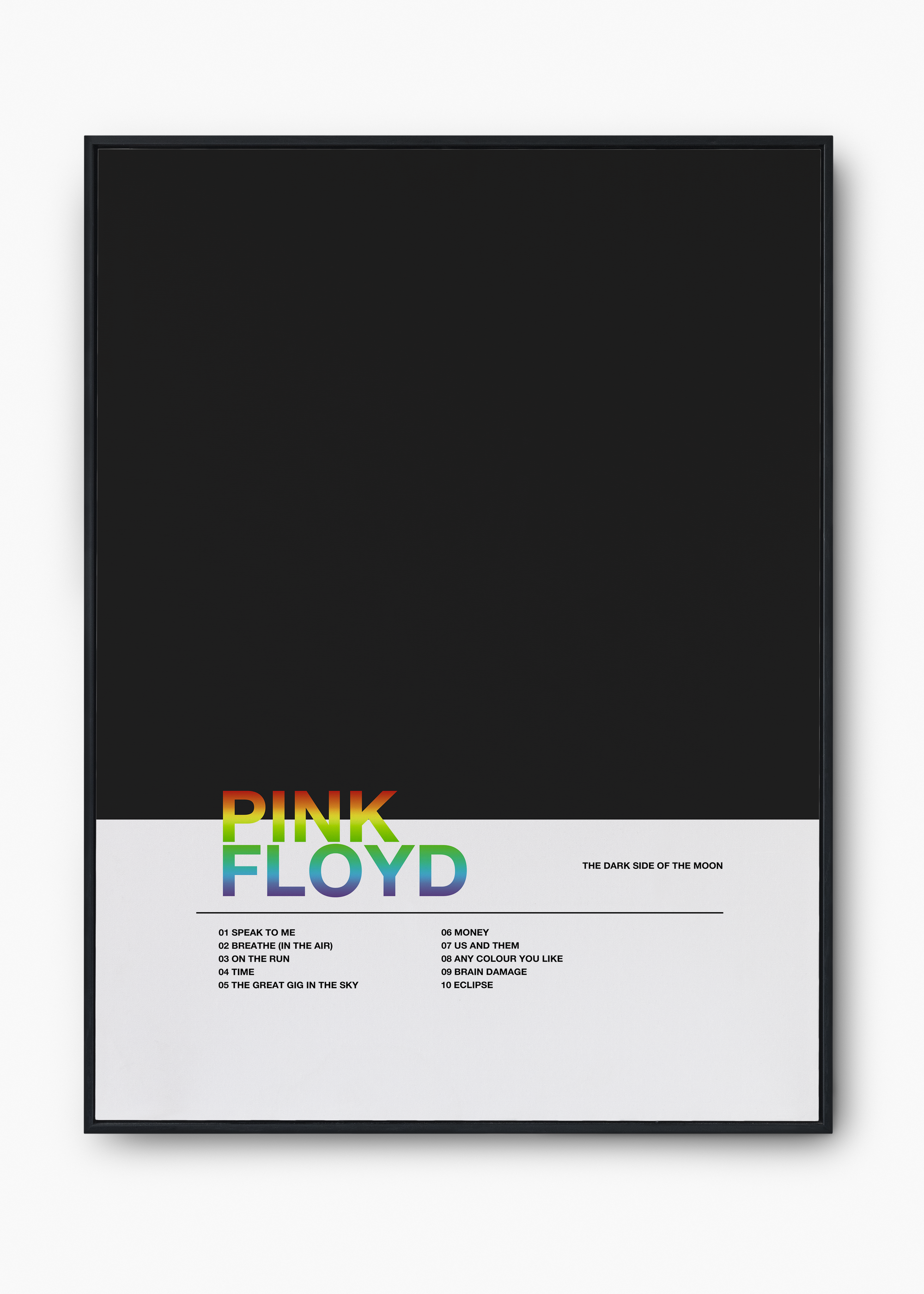 Quadro Pink Floyd The Dark Side Of The Moon Rainbow - 1