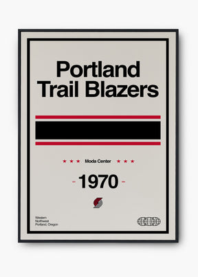 Quadro NBA Portland Trail Brazers