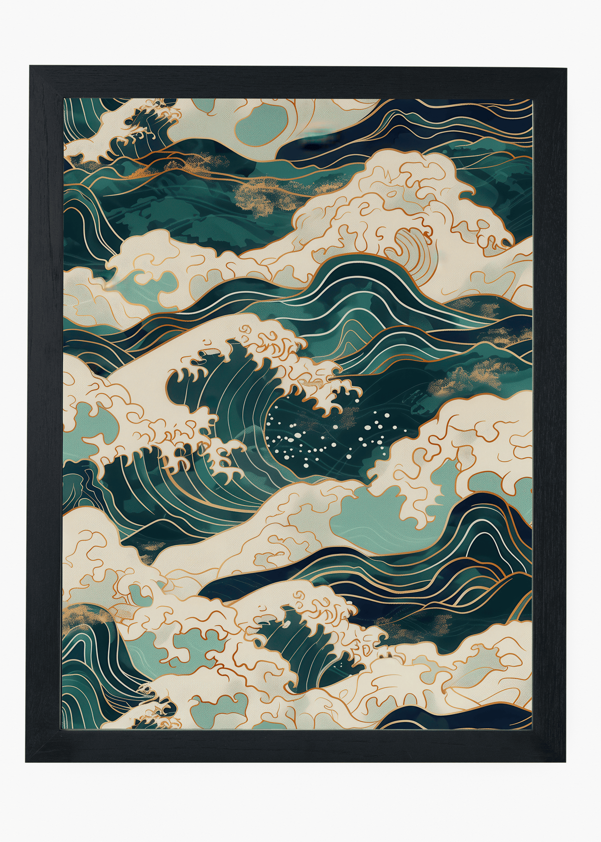 Quadro Japonês The Storm II