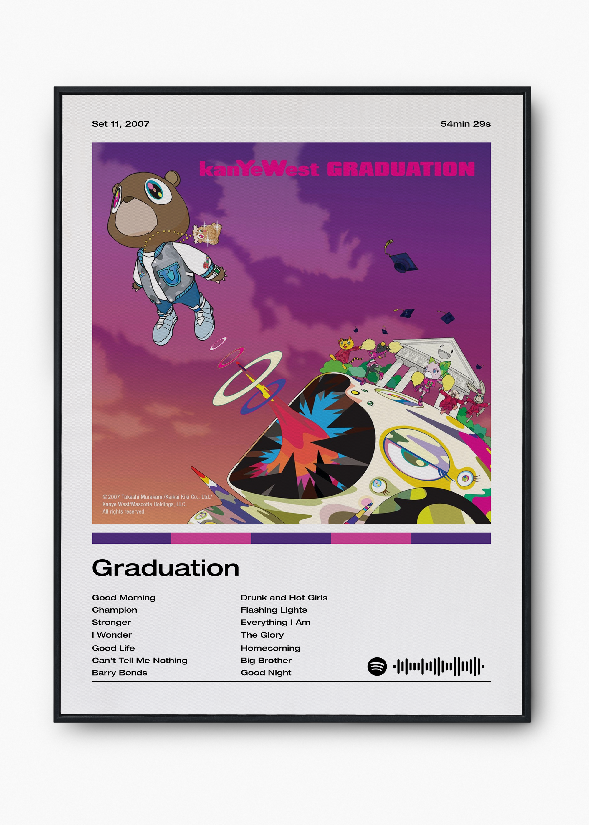 Quadro Kanye West Graduation - 1