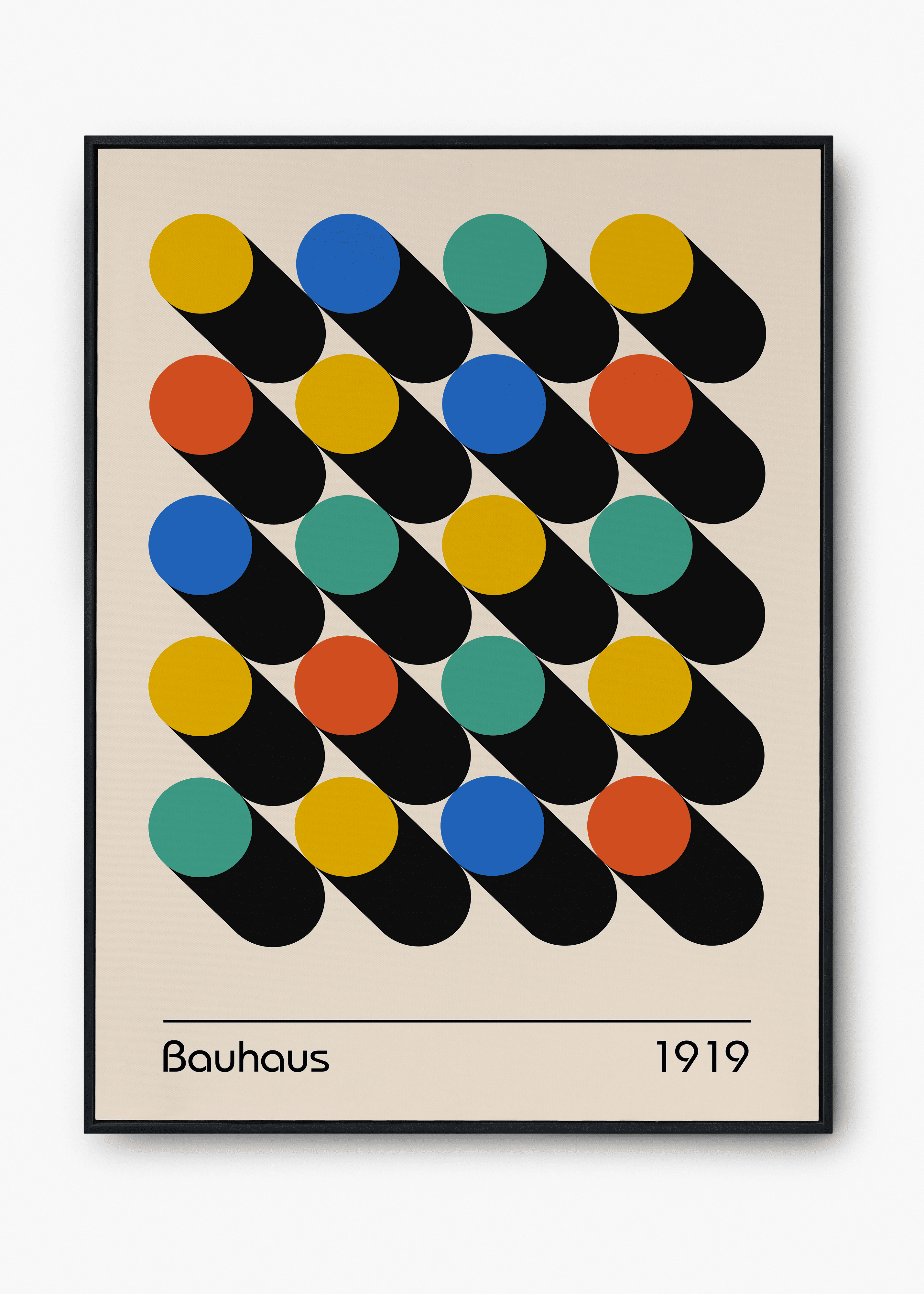 Quadro Bauhaus Spatial Tension