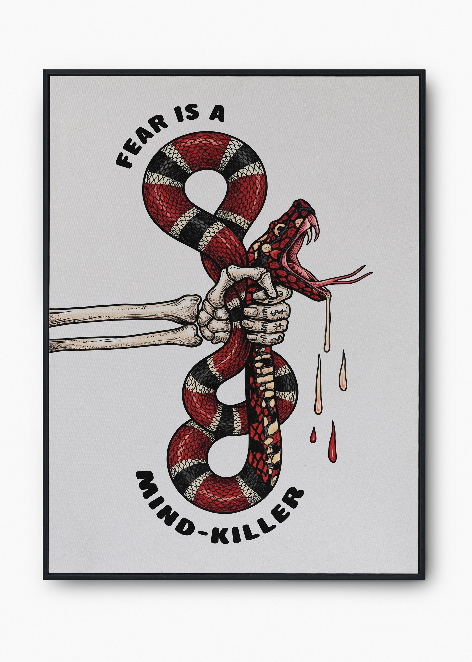 Quadro Fear Is A Mind Killer - 1