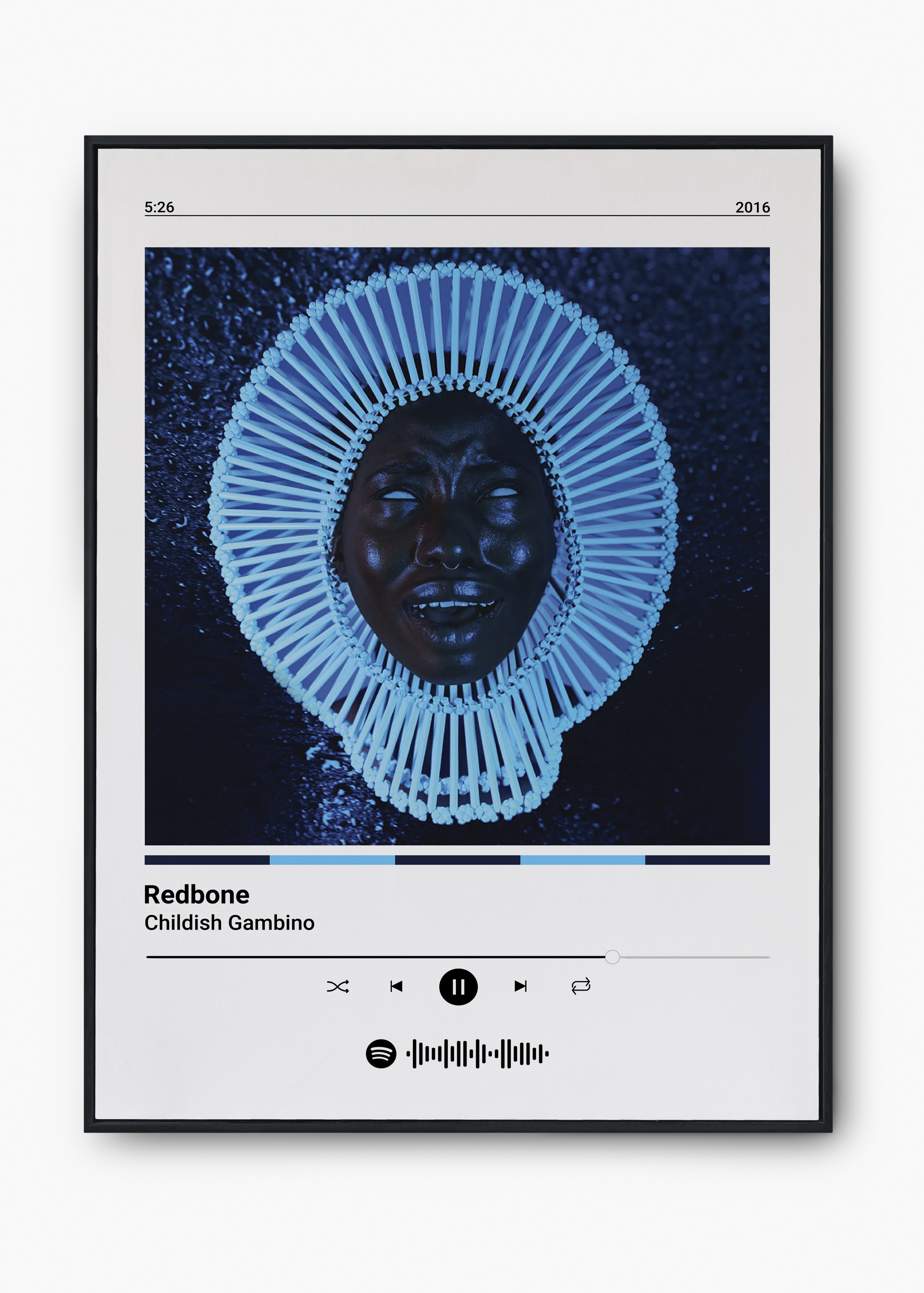 Quadro Childish Gambino Redbone - 1
