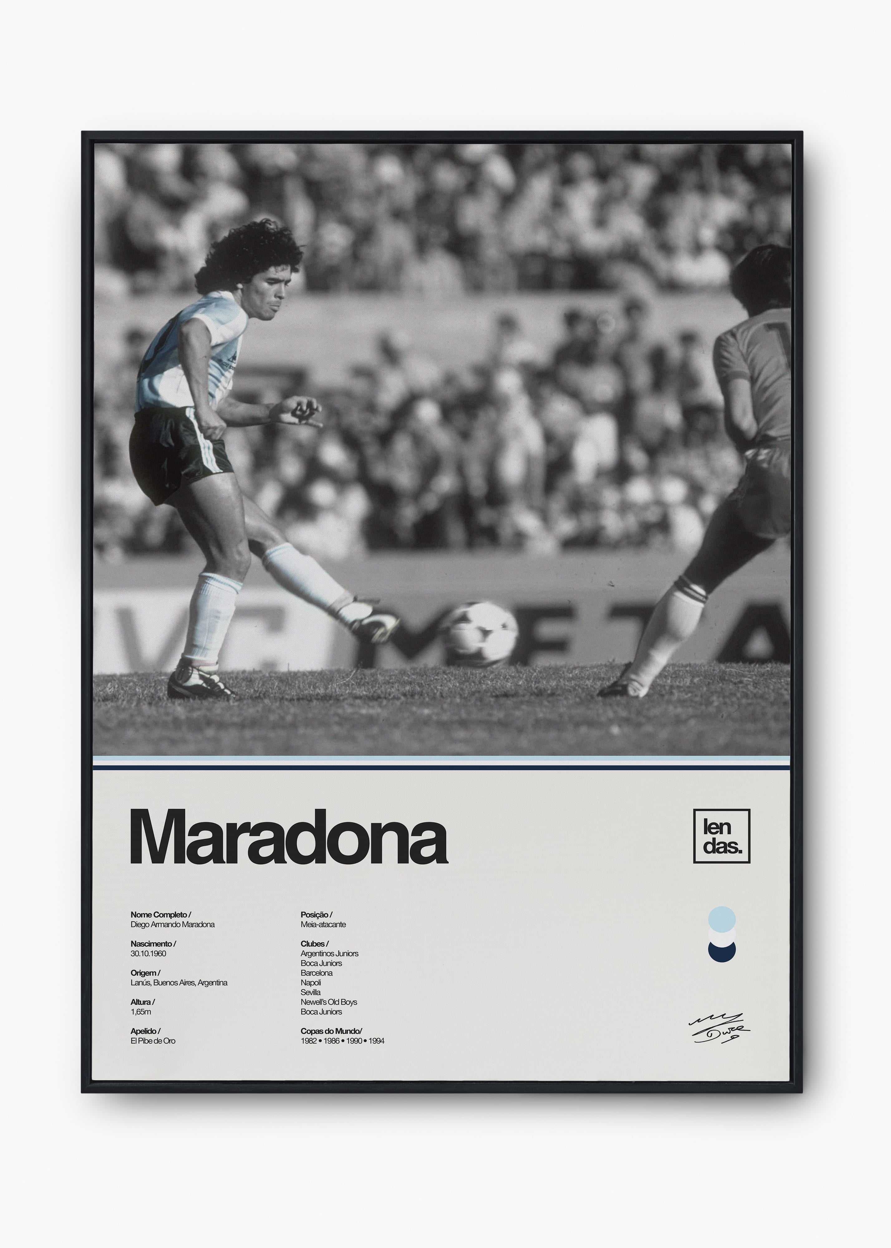 Quadro Maradona