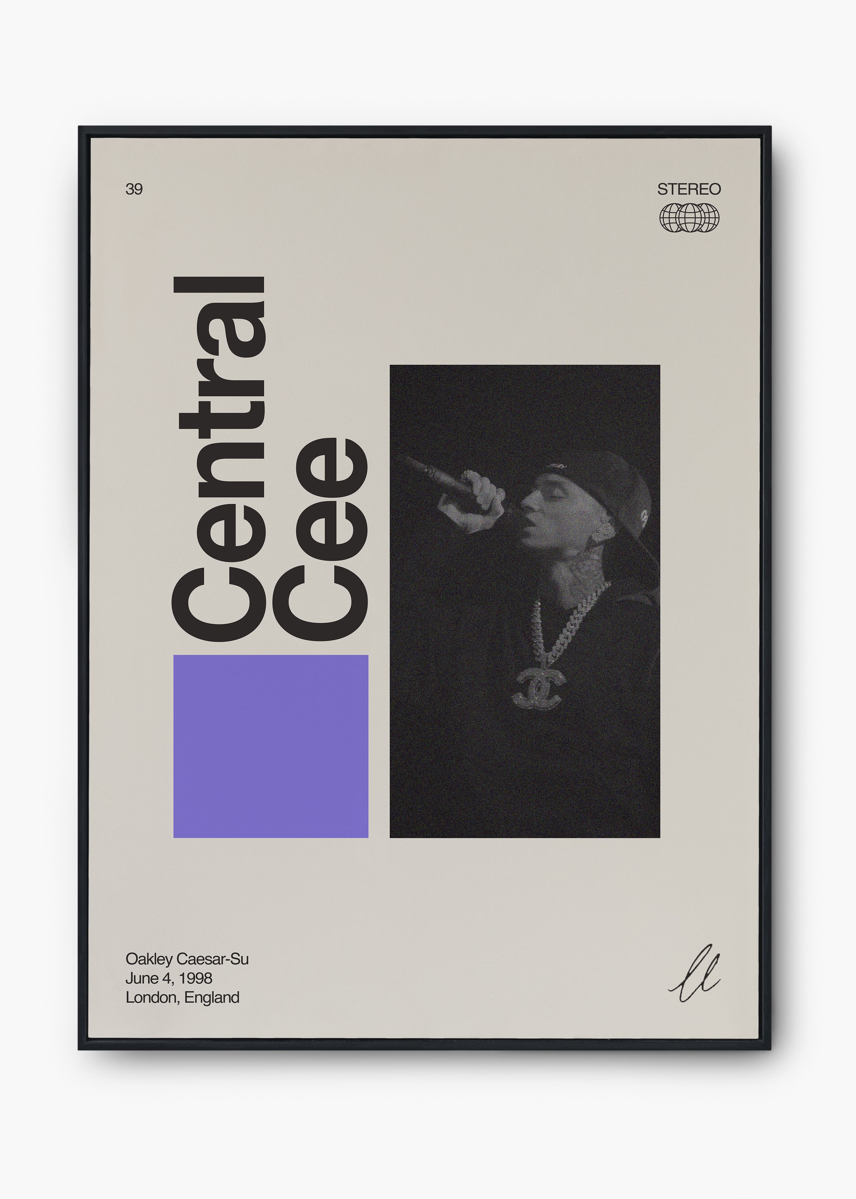 Quadro Signature Central Cee