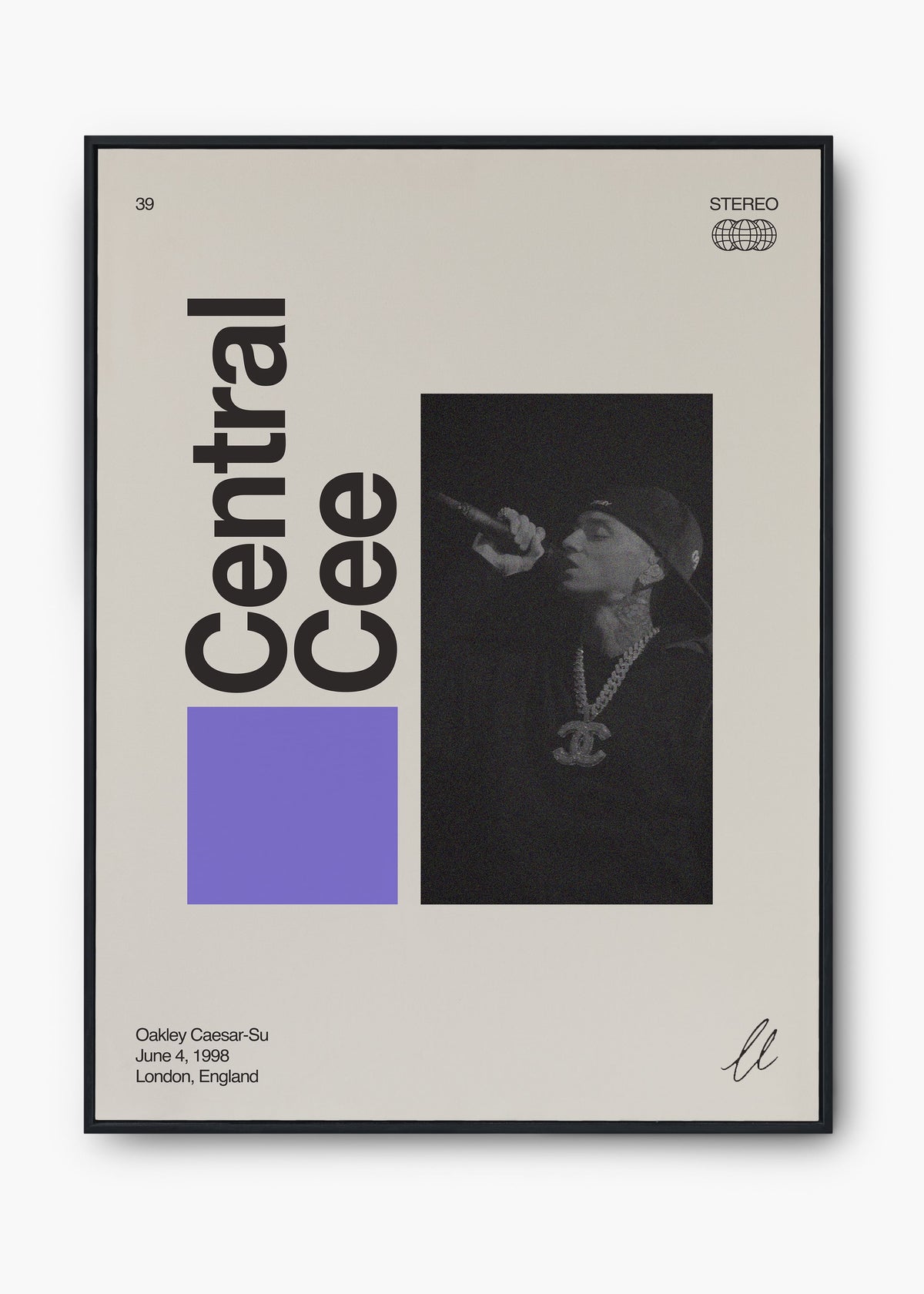 Quadro Signature Central Cee