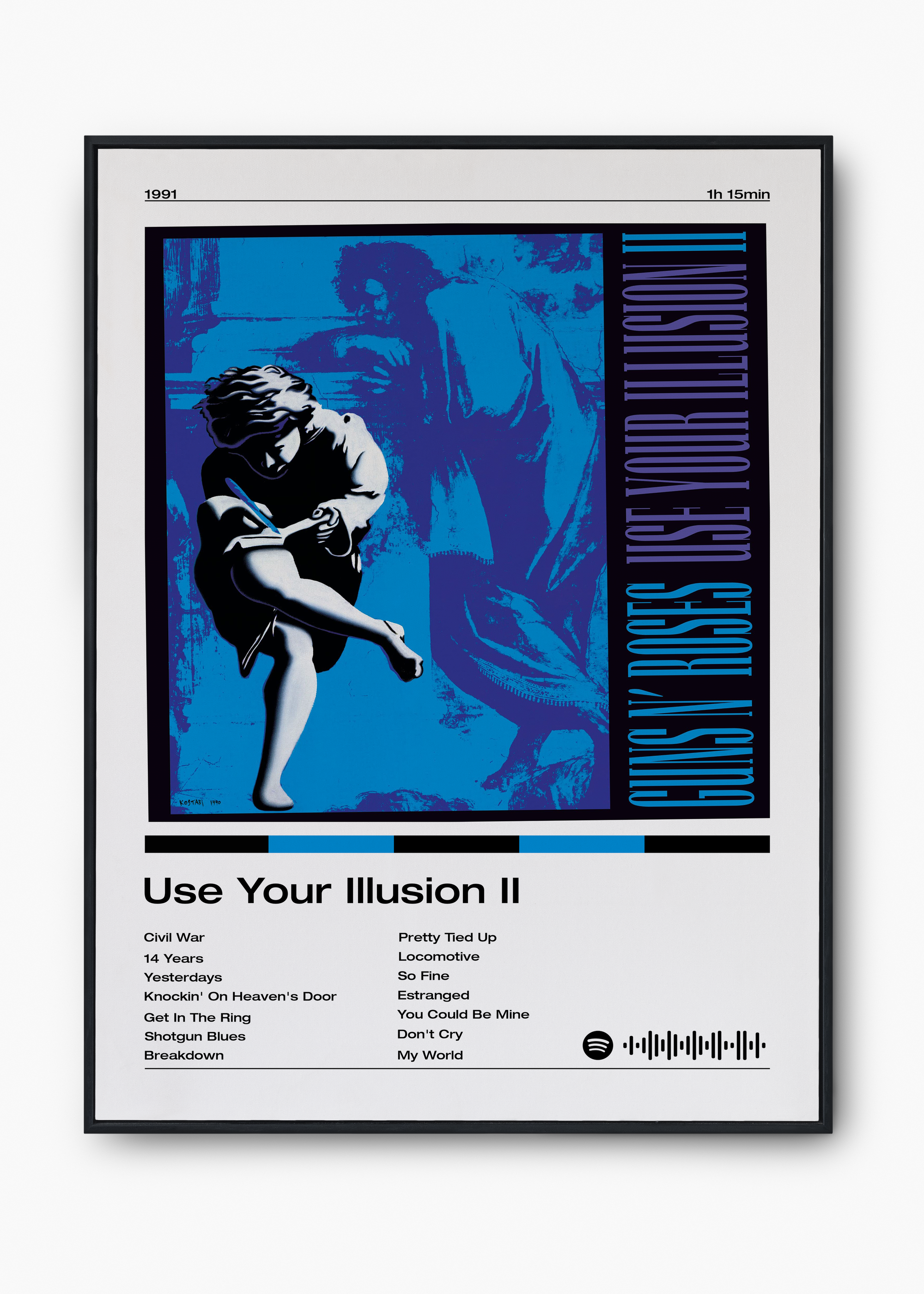 Quadro Guns N' Roses Use Your Illusion II - 1