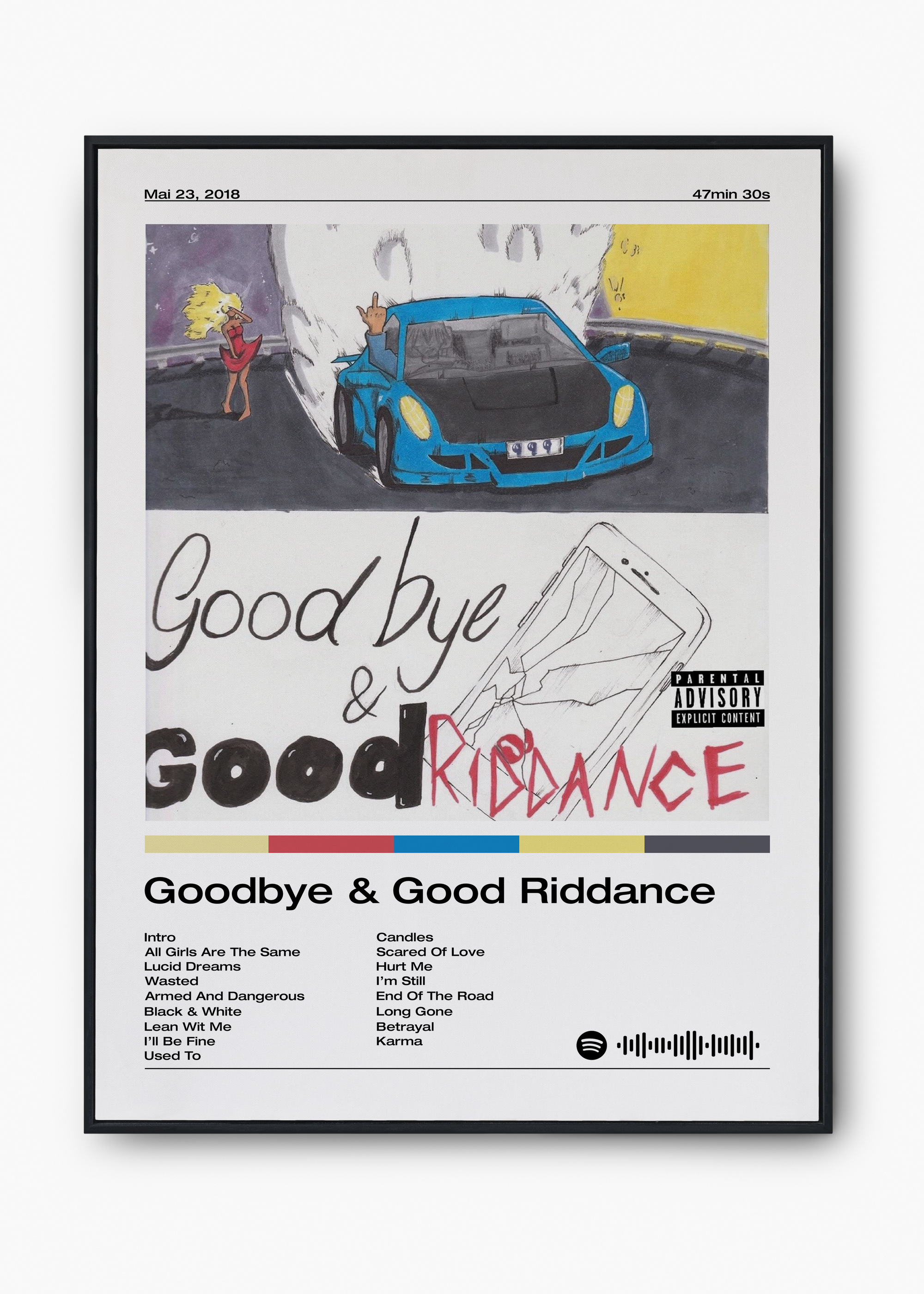 Quadro Juice WRLD Goodbye & Good Riddance - 1