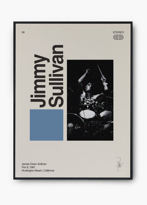Quadro Signature Jimmy "The Rev" Sullivan