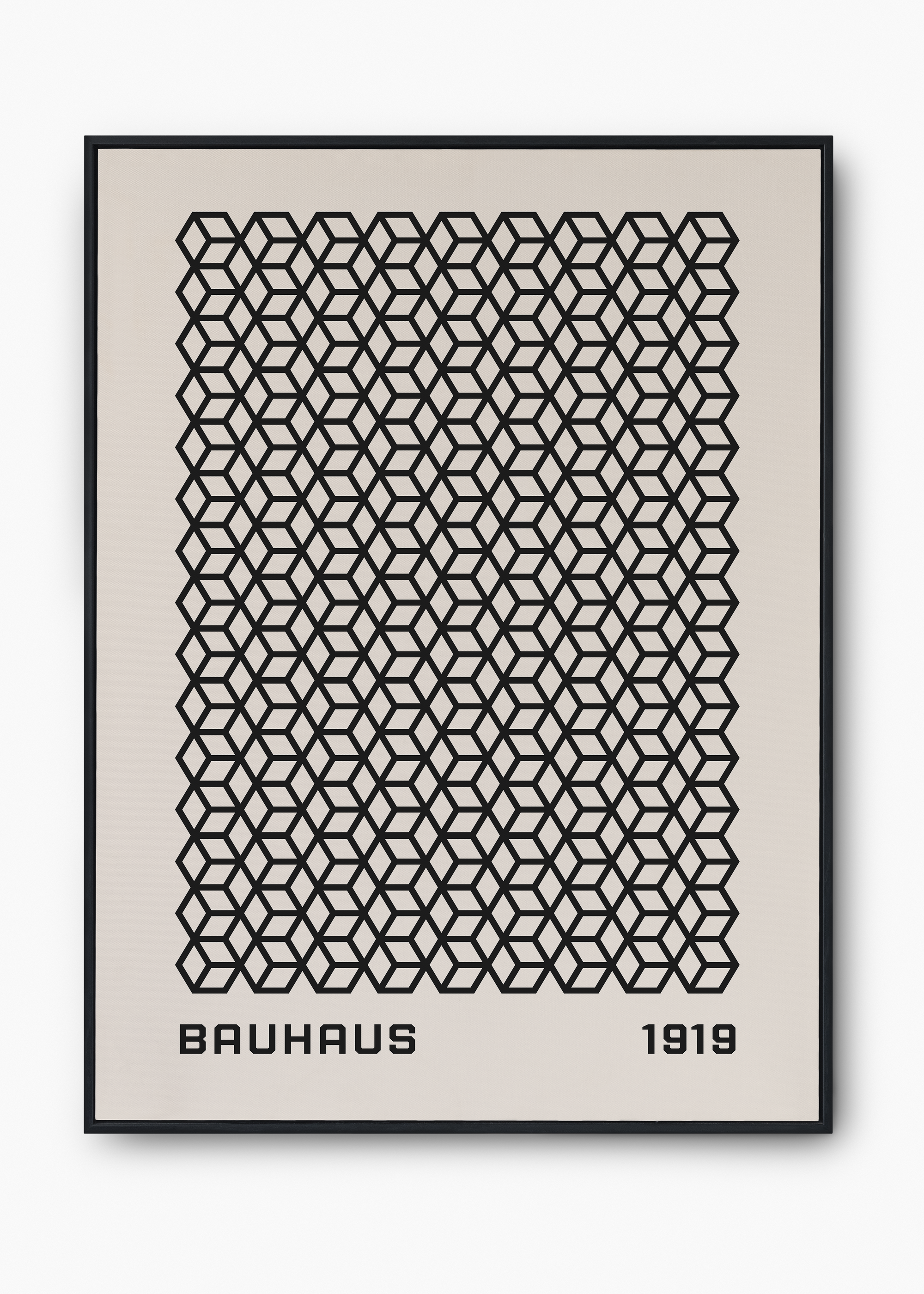 Quadro Bauhaus Polygon - 1