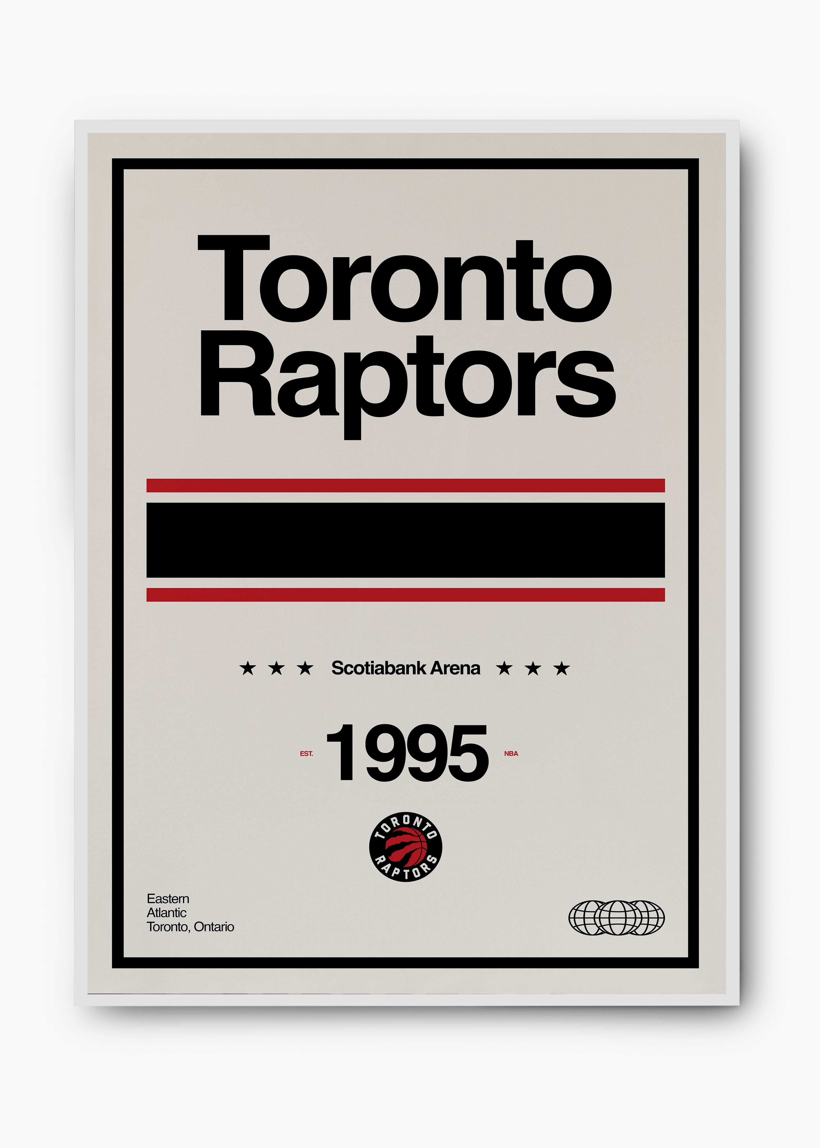 Quadro NBA Toronto Raptors