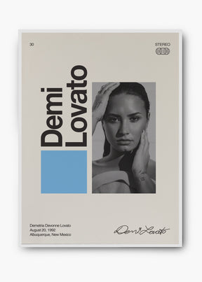 Quadro Signature Demi Lovato