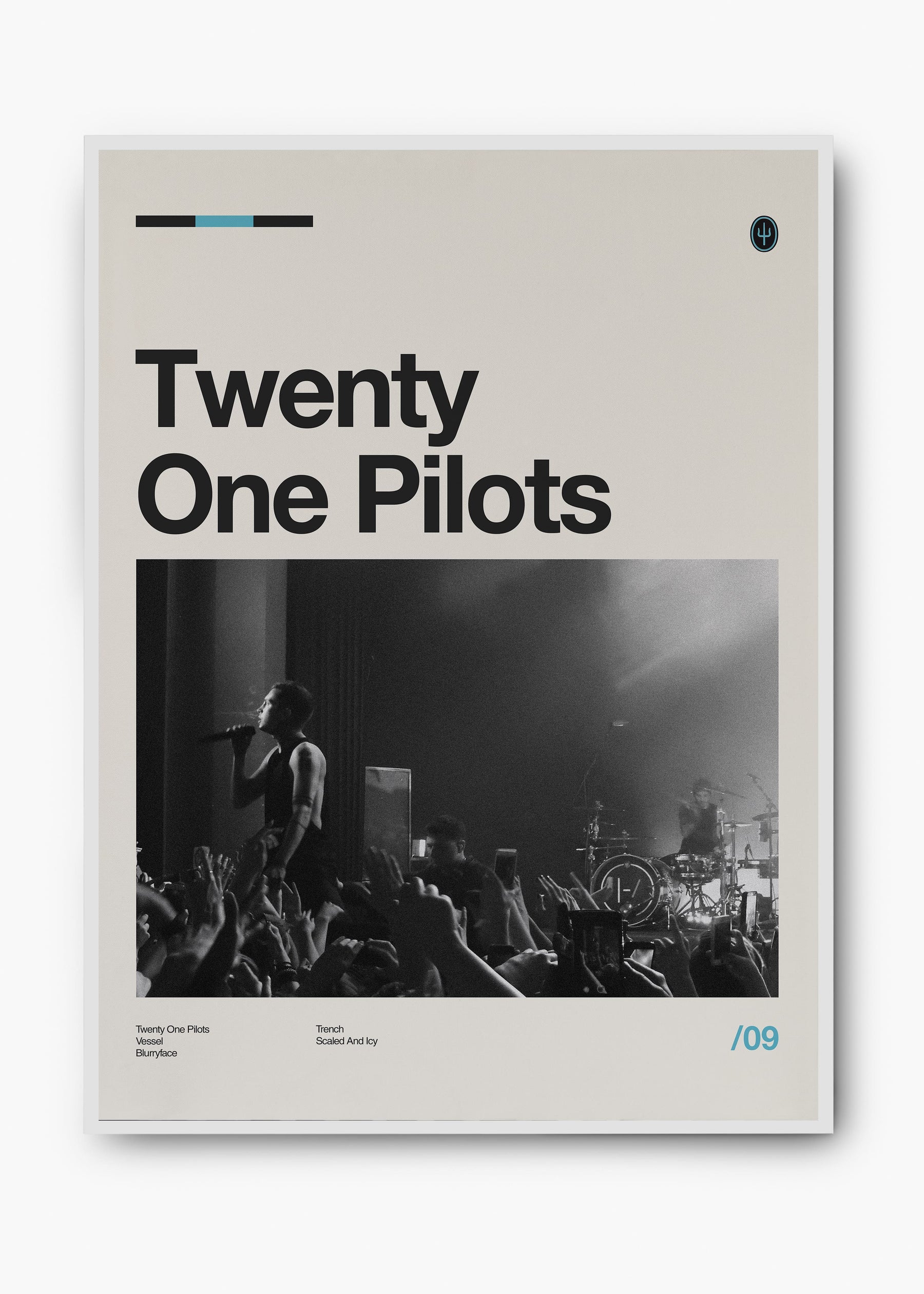 Quadro Twenty One Pilots Banda