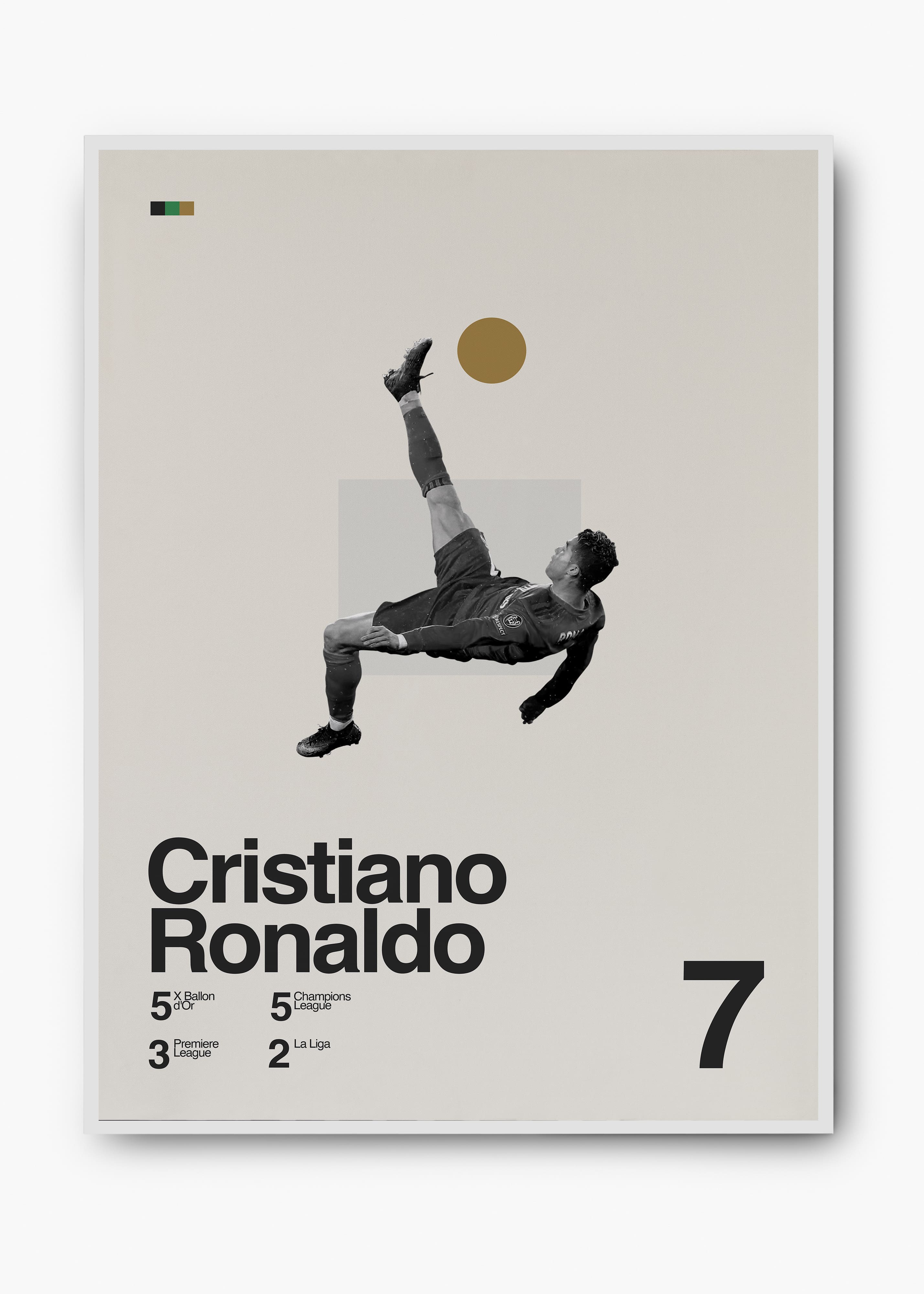 Quadro Cristiano Ronaldo CR7