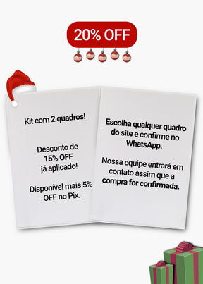 Kit 2 Quadros A Sua Escolha