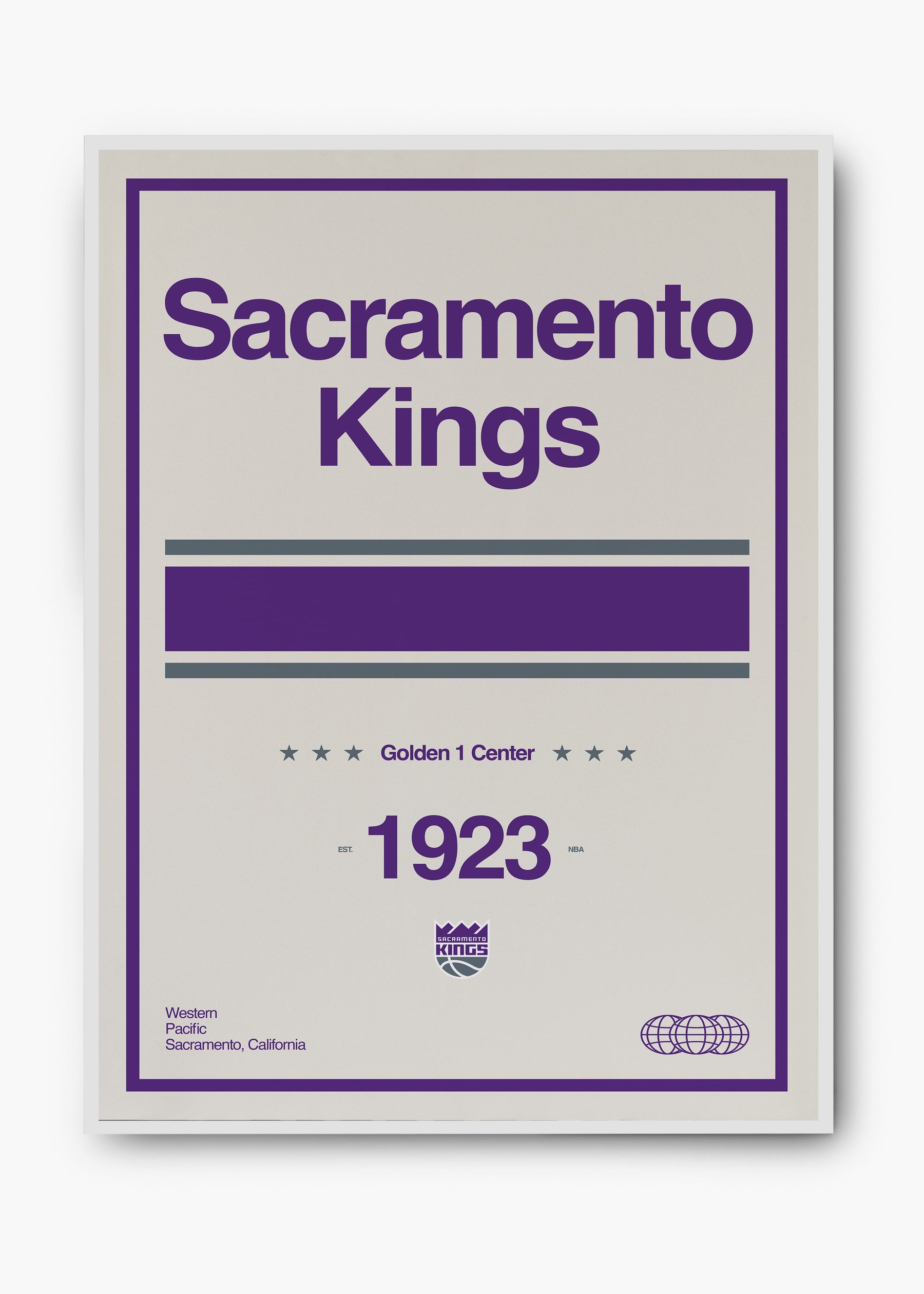 Quadro NBA Sacramento Kings