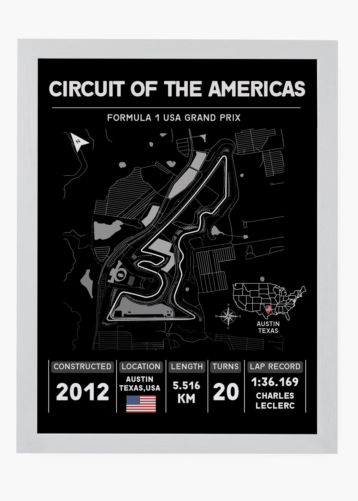 Quadro GP Circuit Of The Americas