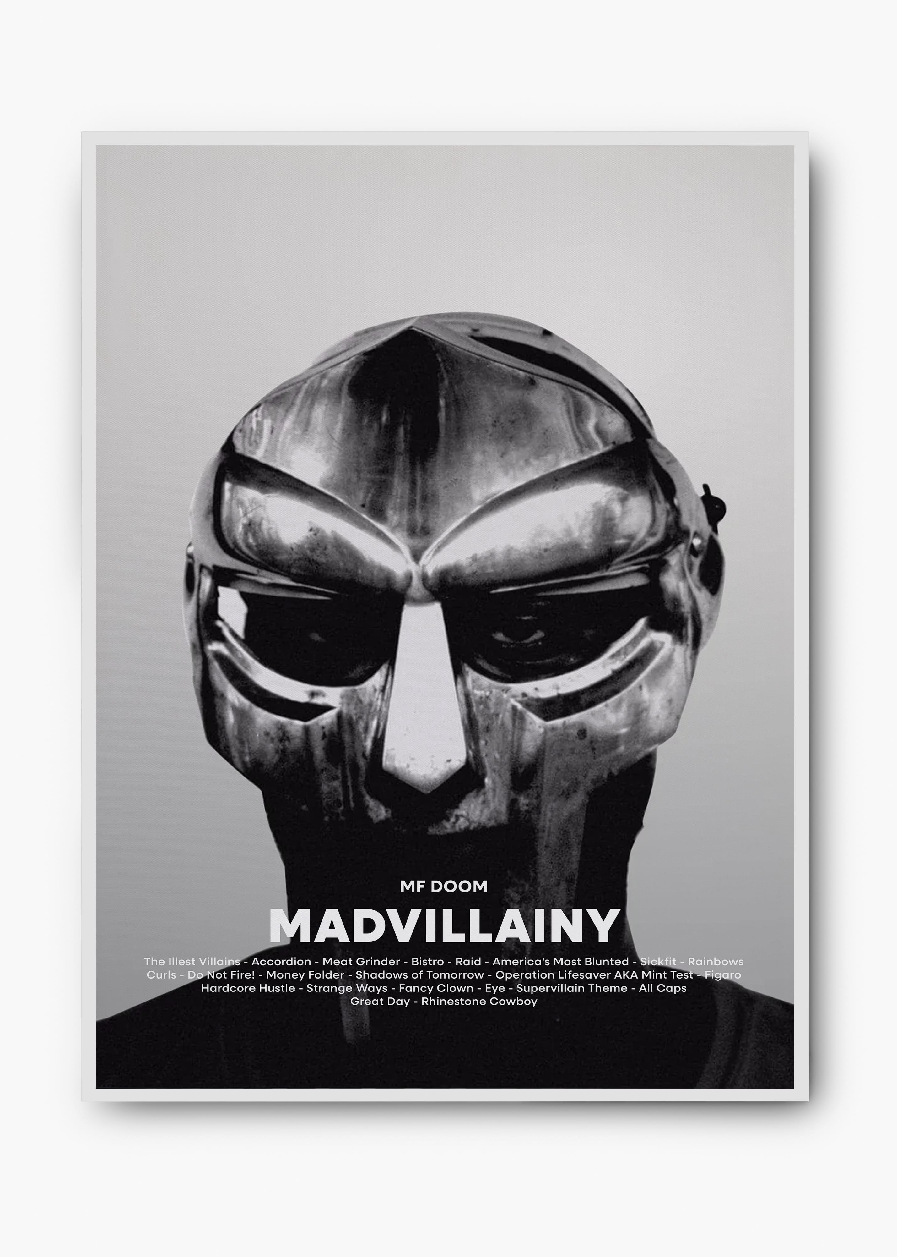 Quadro MF Doom Madvillainy Capa